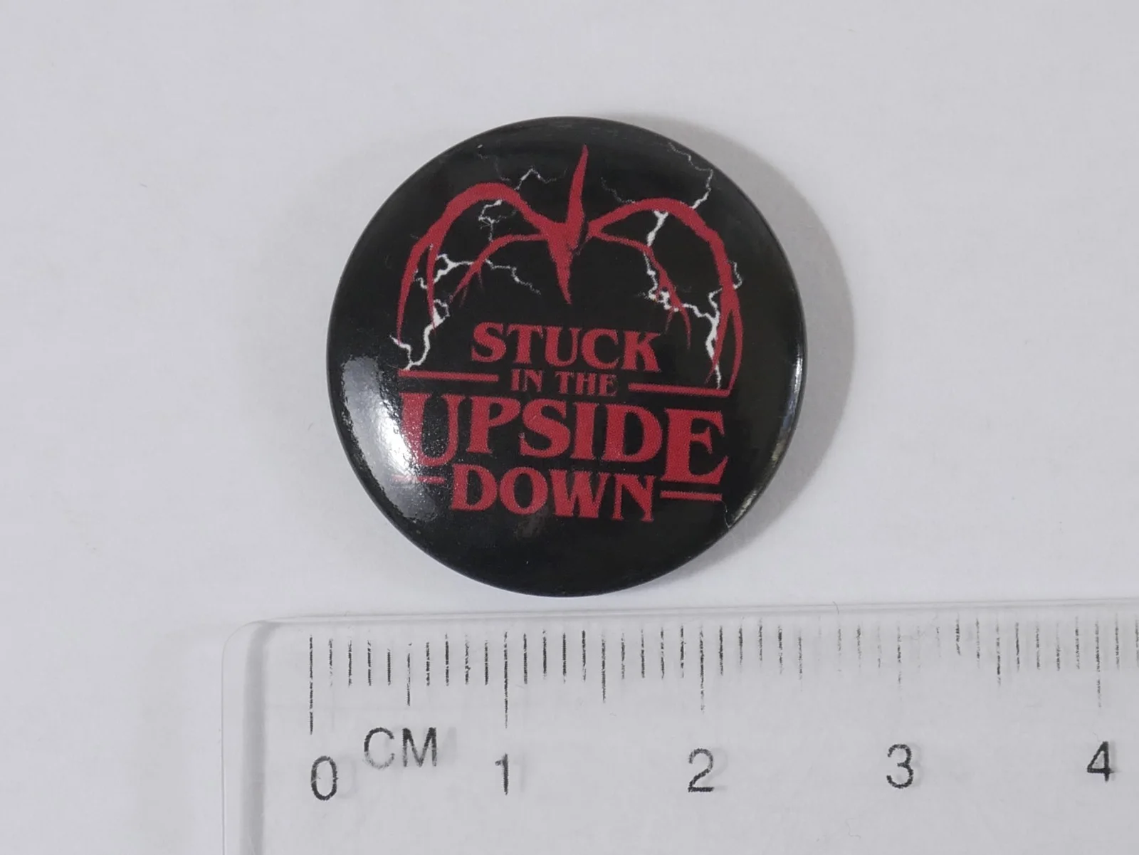 Stranger Things Pin Badge Set Netflix Eleven Team Barb Upside Down, image 4