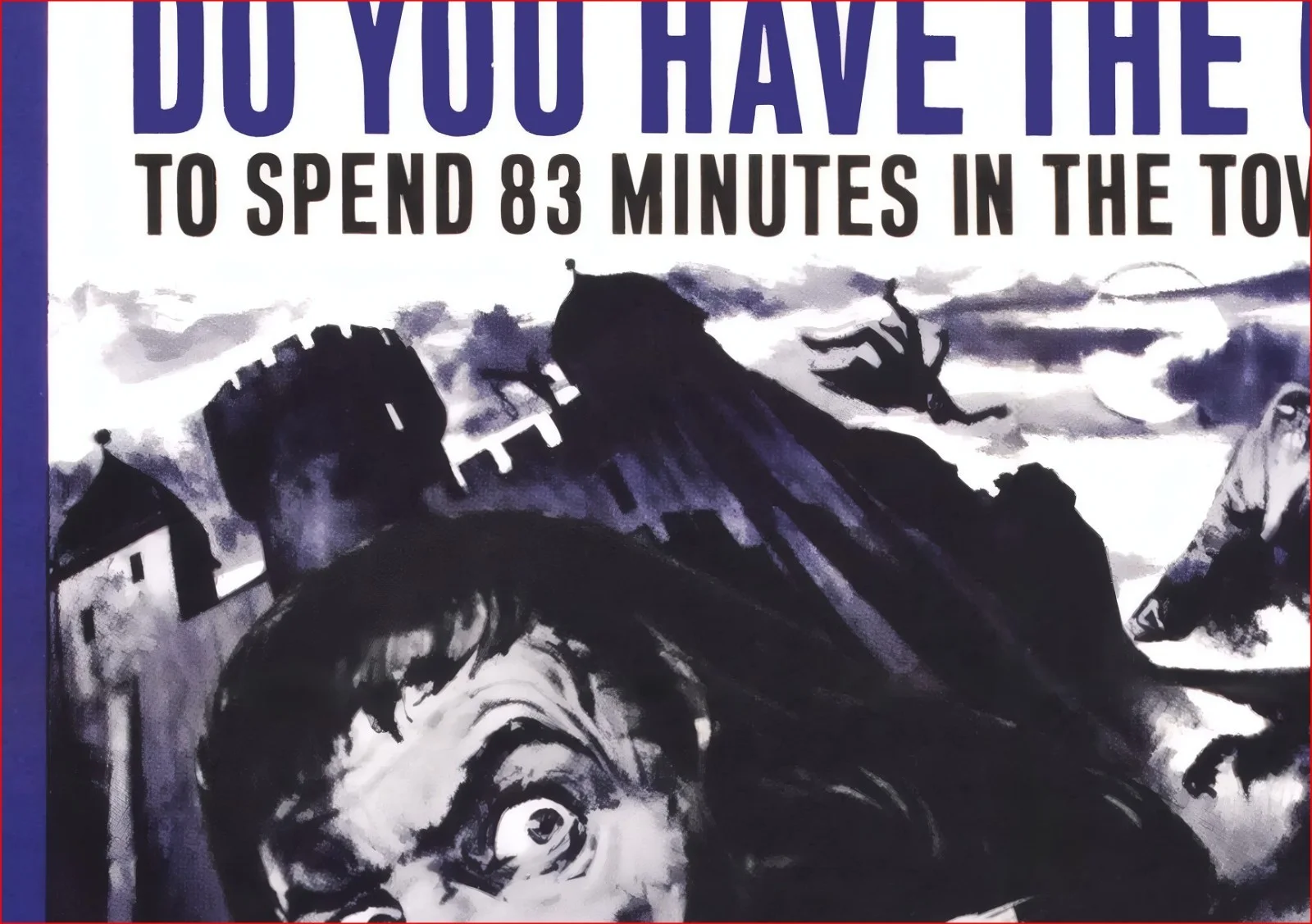 Tower of London 1962 Gothic Historical Horror Restored 27.2" x 41" US One Sheet, изображение 4