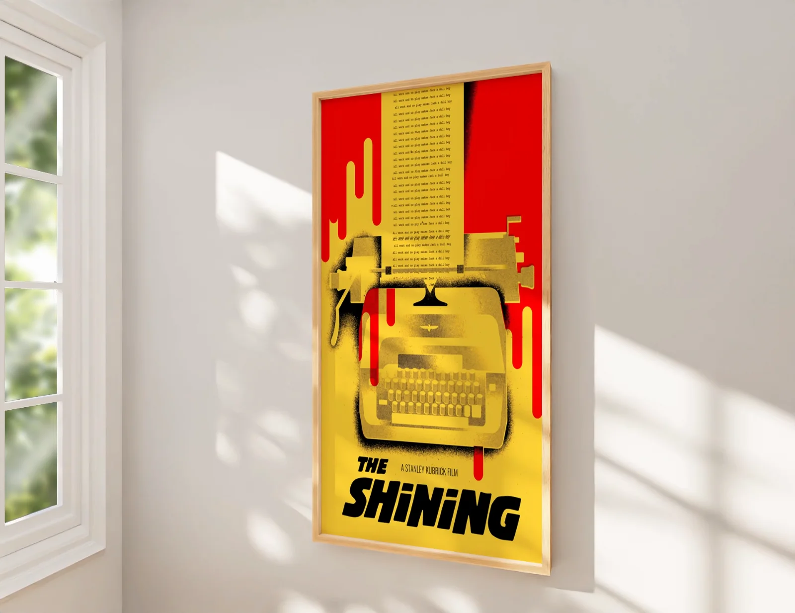 The Shining - 1980 Avant Garde Horror Restored 27.2" x 41" US One Sheet, image 2