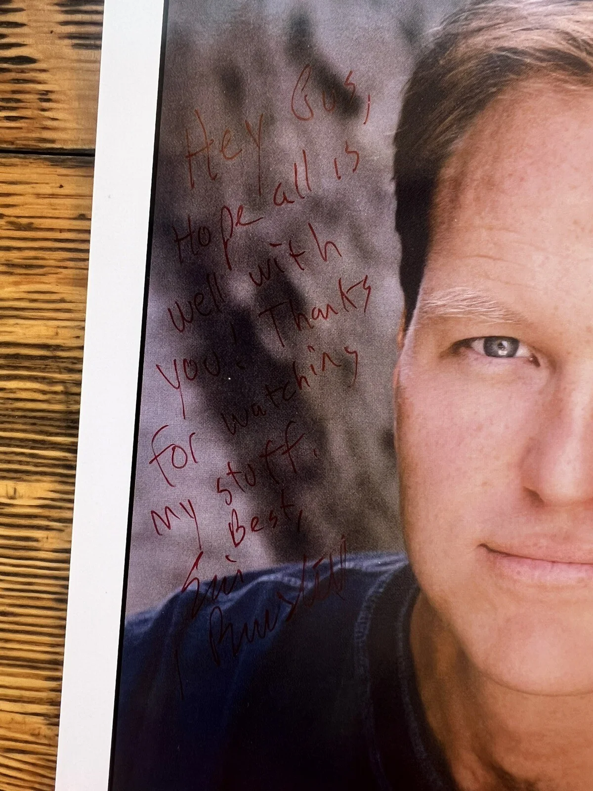 Eric Bruskotter Signed Autographed 8x10 Photo - Actor - Major League 2, изображение 3