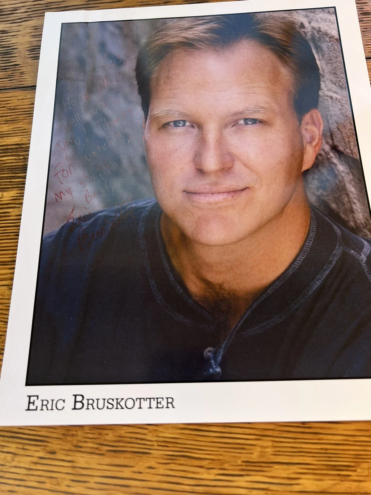 Eric Bruskotter Signed Autographed 8x10 Photo - Actor - Major League 2, изображение 4