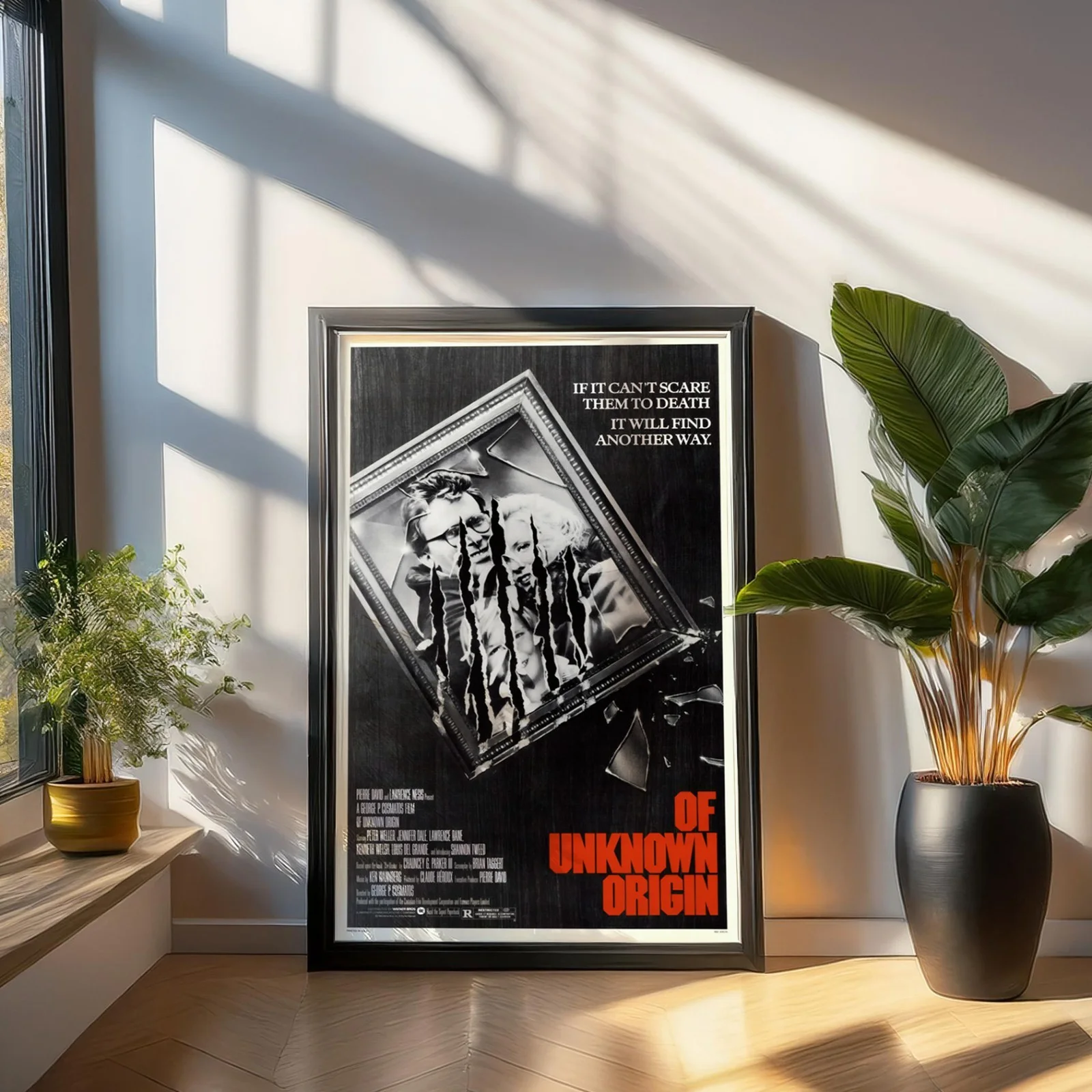Of Unknown Origin - 1983 Horror / Thriller Restored 27.2" x 41" US One Sheet, изображение 3