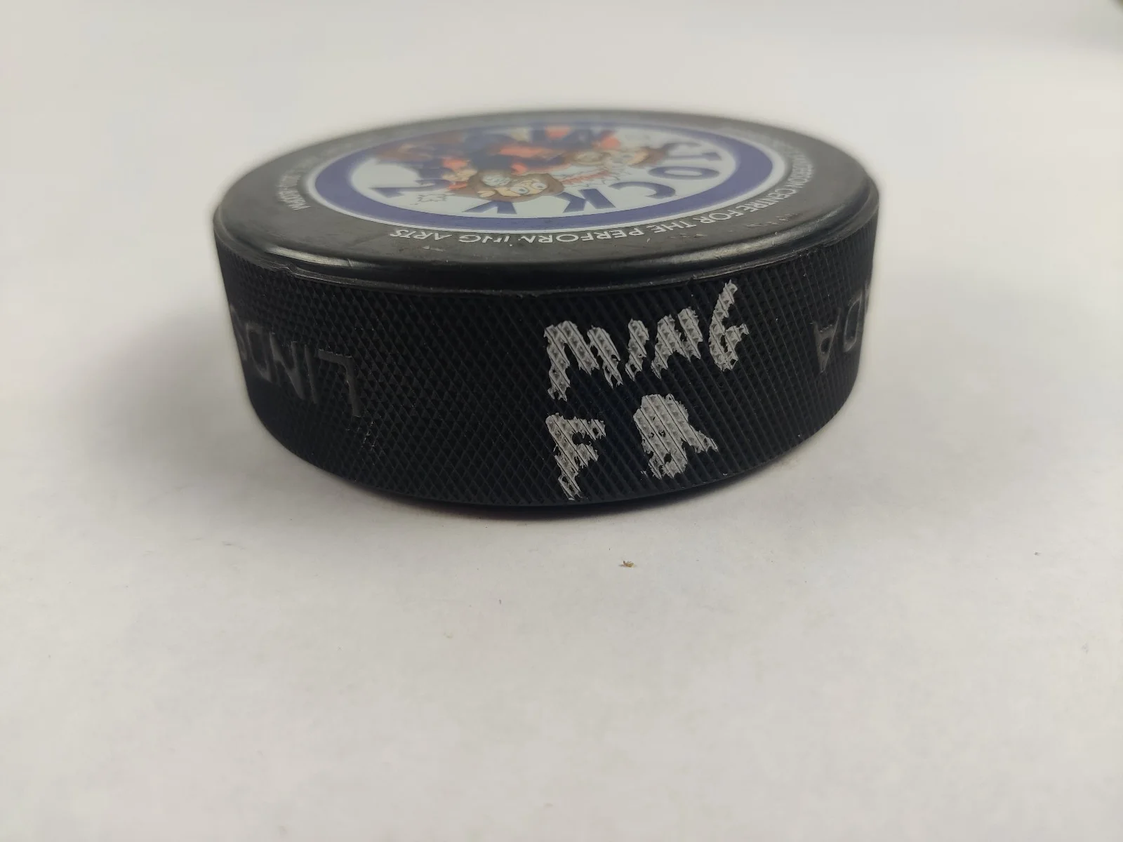 *SIGNED* Stocky Night 2 Smodcast Comic Book Men Hockey Puck 6/5/2010 Ontario, image 2