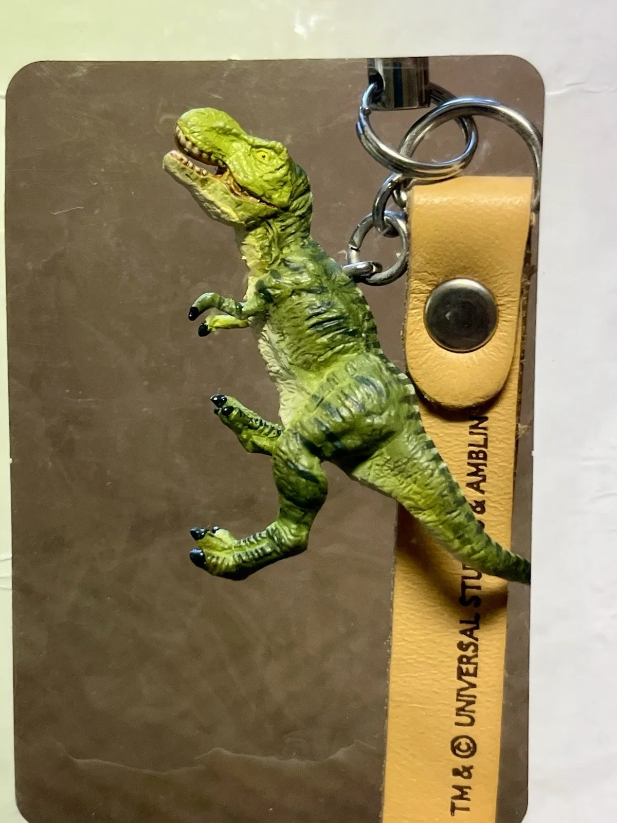 Jurassic Park III Mobile Strap Keychain Ultra Rare Collectible Universal Studios, изображение 3
