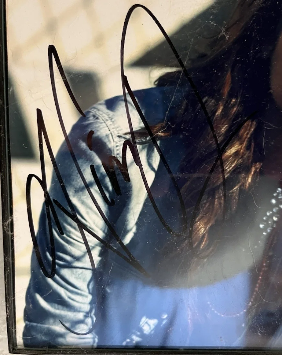 Nina Debrov signed autographed photo 7x9 framed, image 2