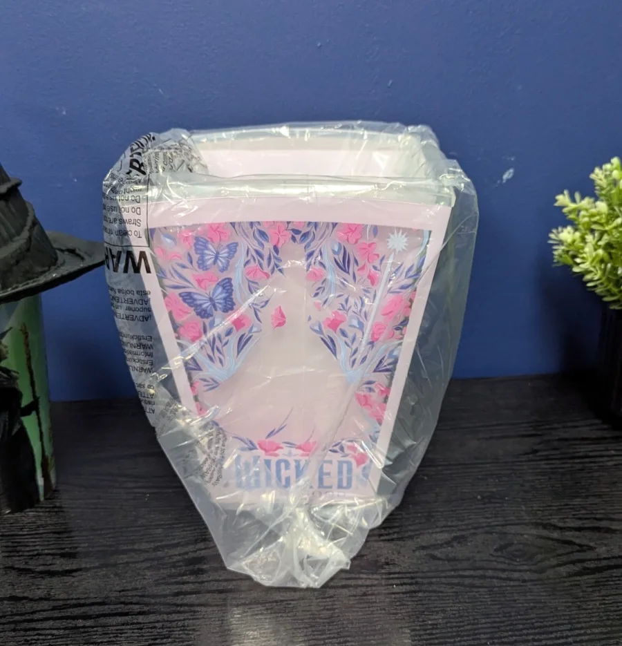 Wicked For Good LED Popcorn Bucket and Cinema Elphaba Witch Hat Cup - New -, image 4