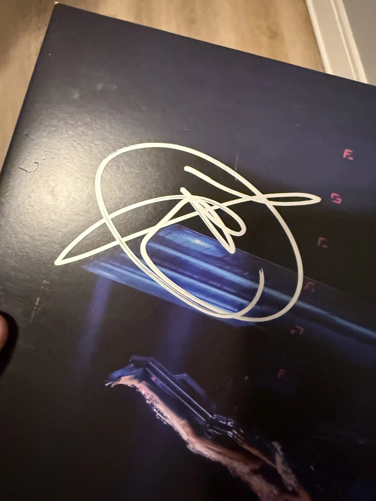 Teyana Taylor signed Escape Room 12" lp album (PINK VINYL), image 5
