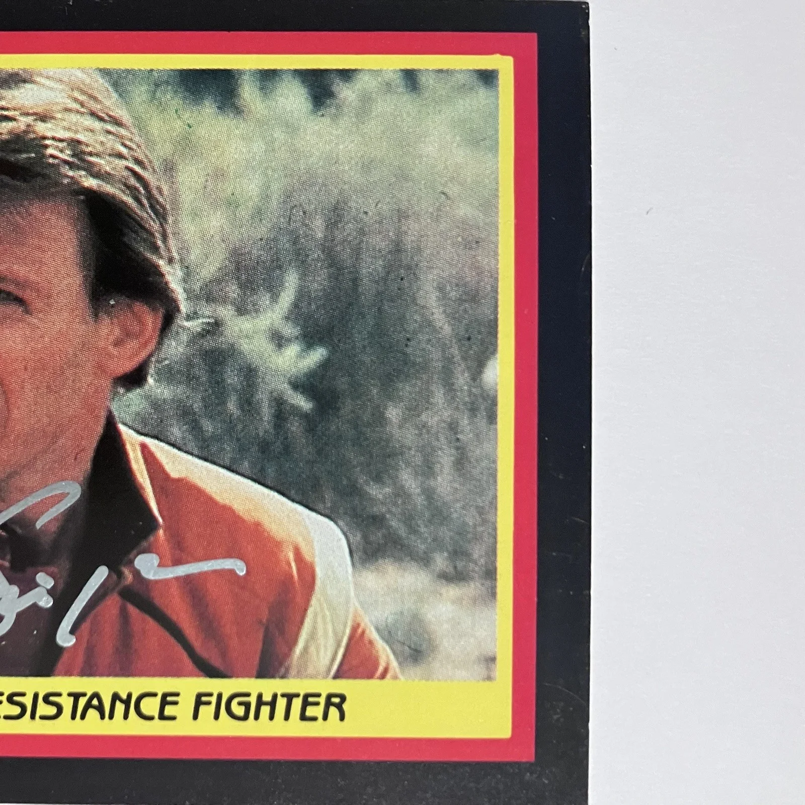 Marc Singer — MARC SINGER Signed Vintage 1984 TRADING CARD / “V: The Miniseries” / BEASTMASTER, изображение 4