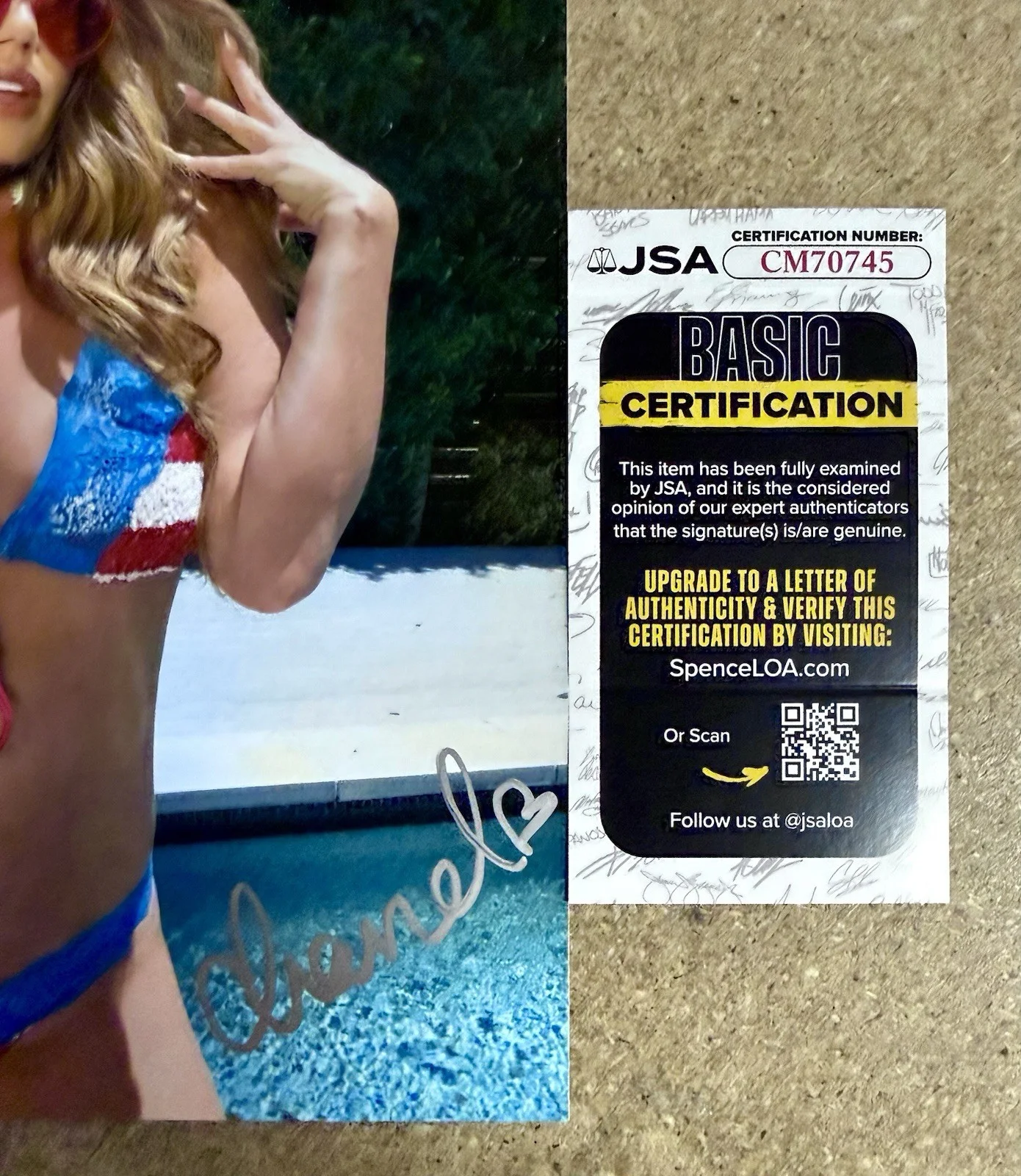 Chanel West Coast Signed 8x10 Photo Singer Model MTV Ridiculousness JSA COA, image 2