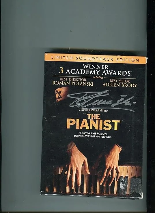 Roman Polanski — * ROMAN POLANSKI/The Pianist * signed ltd edition DVD "Oscar for Best Director"