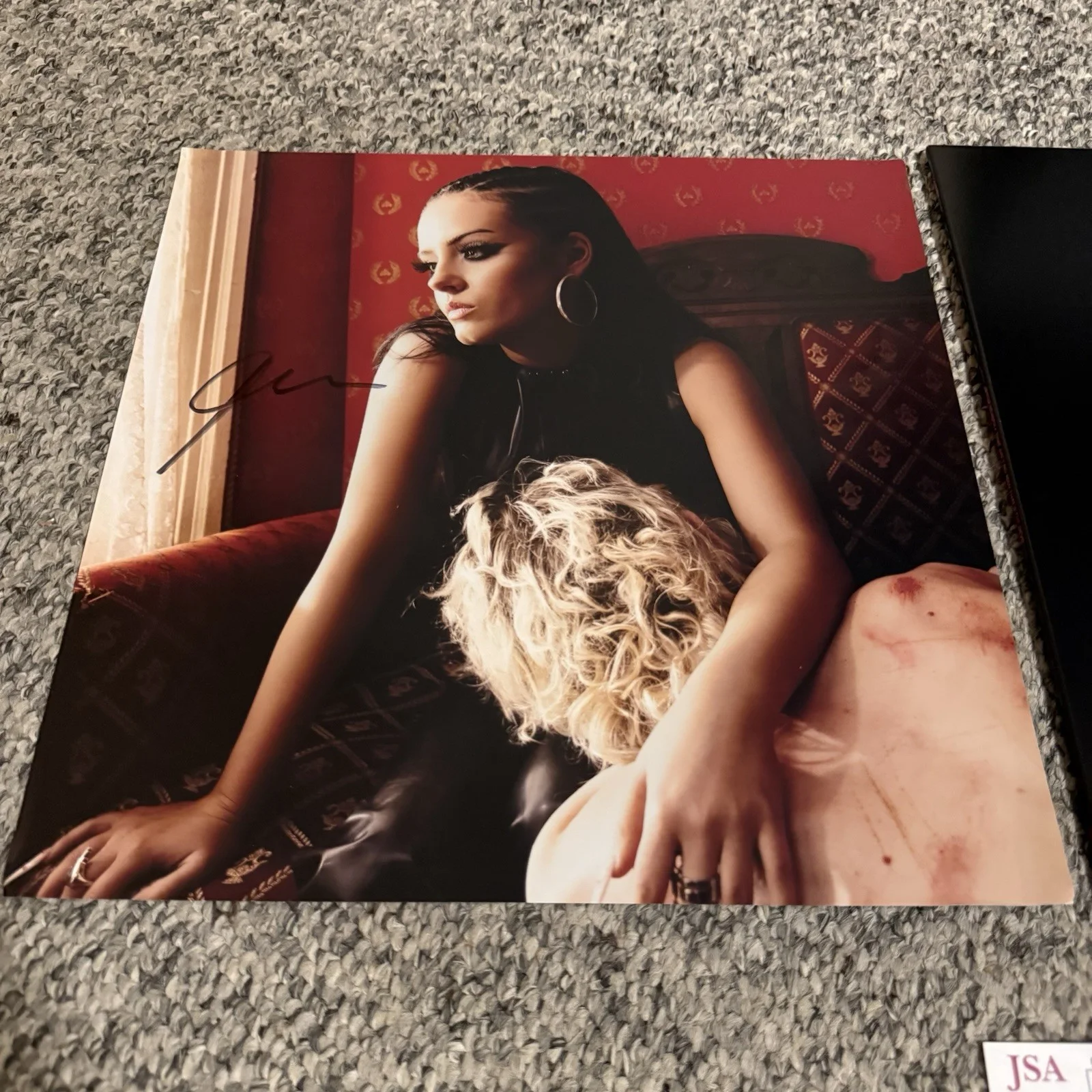 JESSIE MURPH SIGNED VINYL INSERT & THAT AINT NO MAN VINYL RECORD JSA COA, image 2