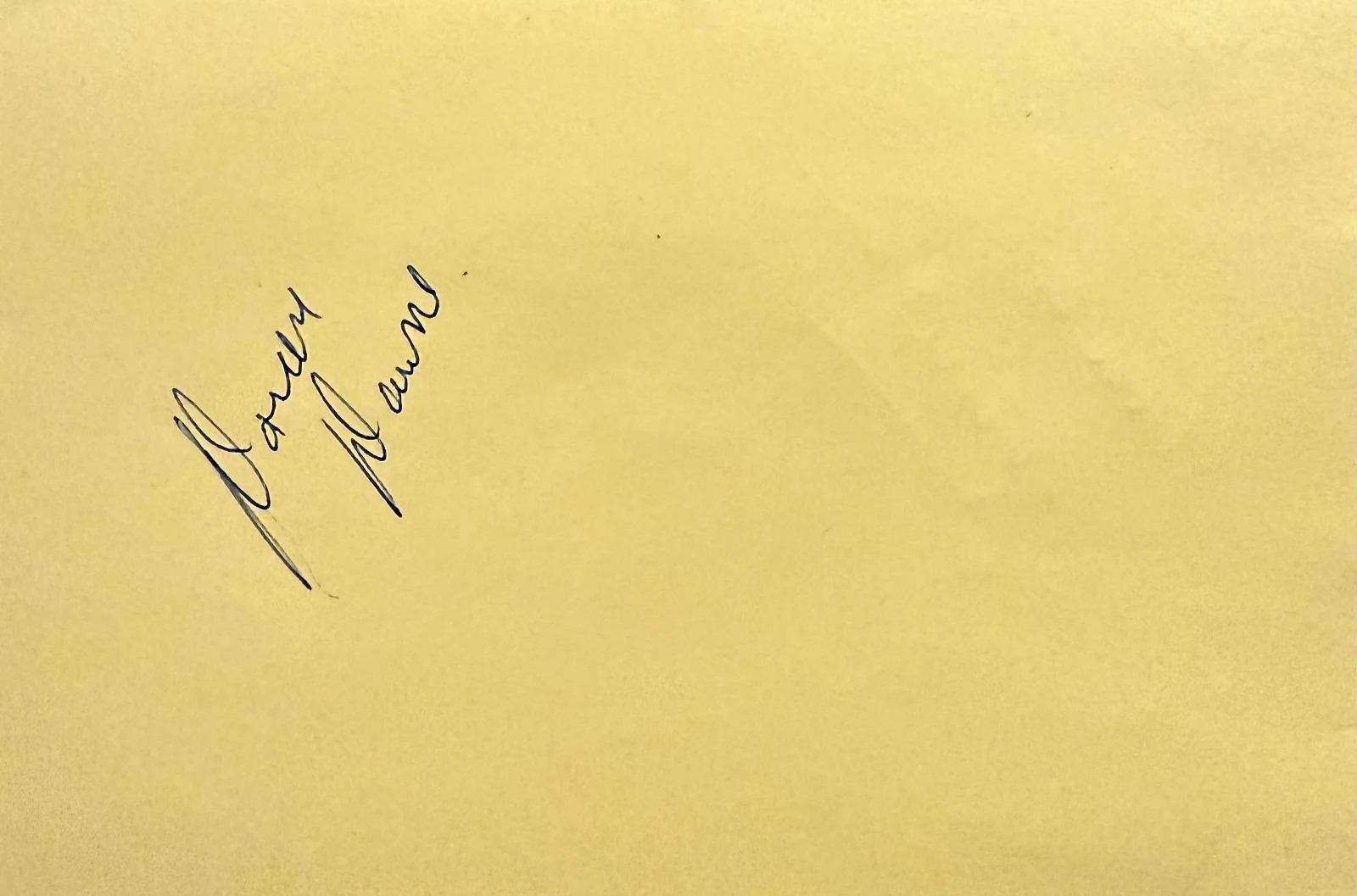 Doreen Dawn — DOREEN DAWN Signed Autographed 4" x 6" ALBUM PAGE The Masque of the Red Death, изображение 3