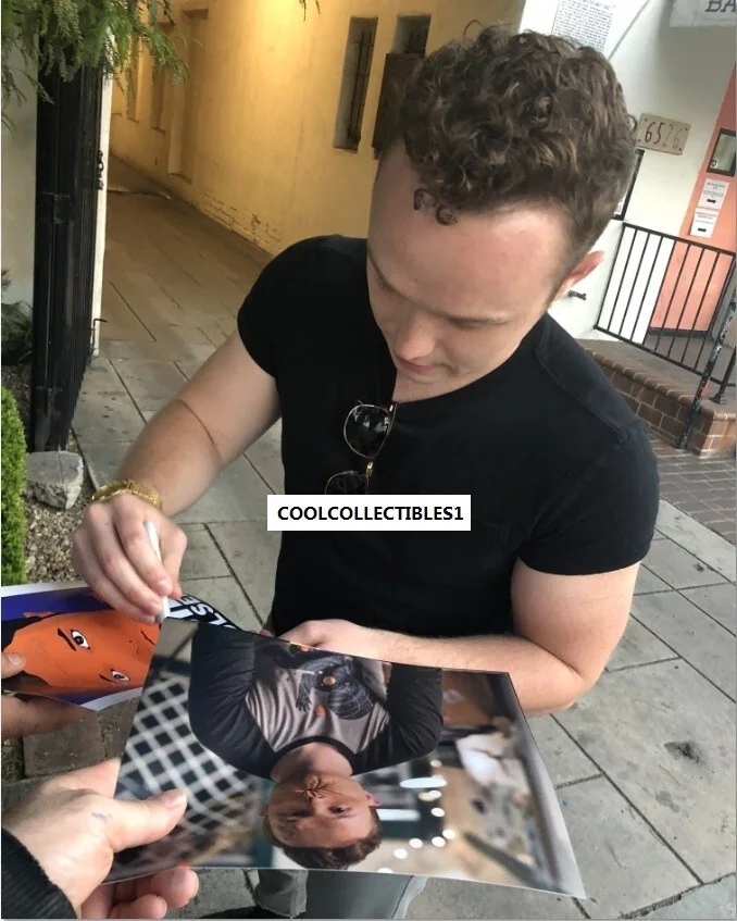 IAN COLLETTI — IAN COLLETTI "PREACHER" IN PERSON SIGNED 8X10 COLOR PHOTO 2 COA "PROOF", изображение 2