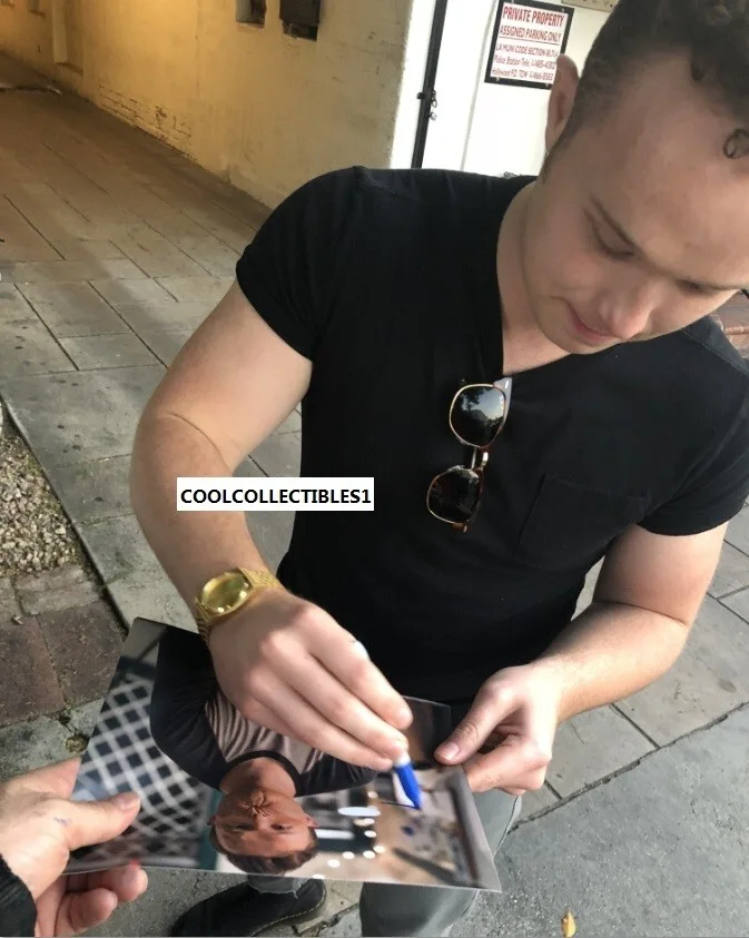 IAN COLLETTI — IAN COLLETTI "PREACHER" IN PERSON SIGNED 8X10 COLOR PHOTO 2 COA "PROOF", изображение 3
