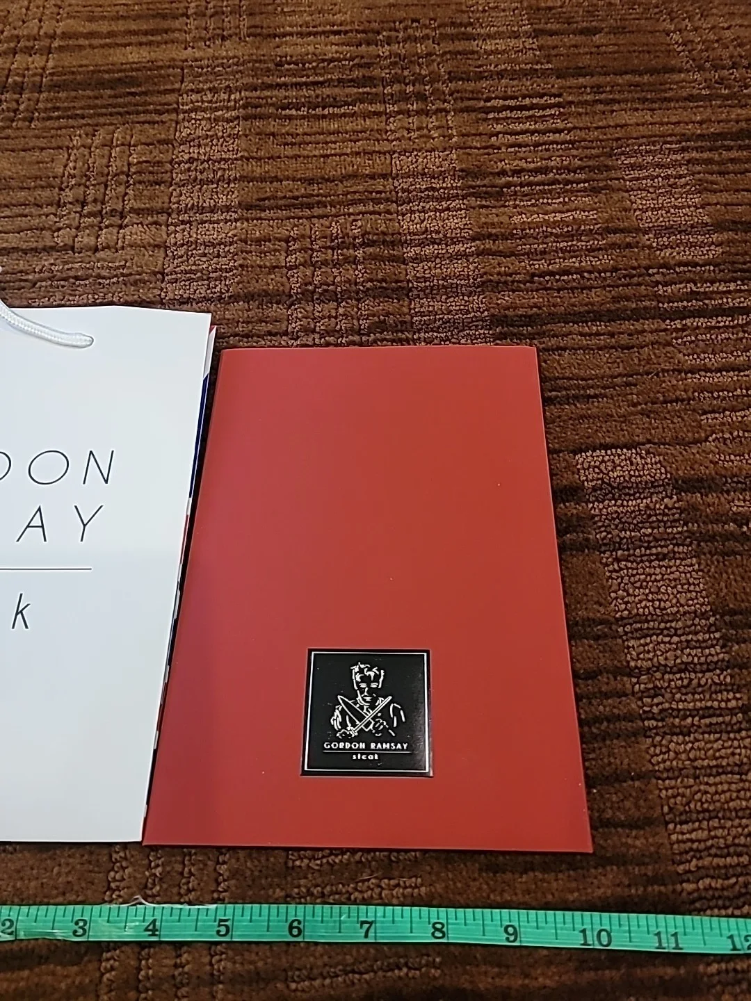 Gordon Ramsay Hand Signed Autograph Photo + Steak Restaurant Tasting Menu..., image 4