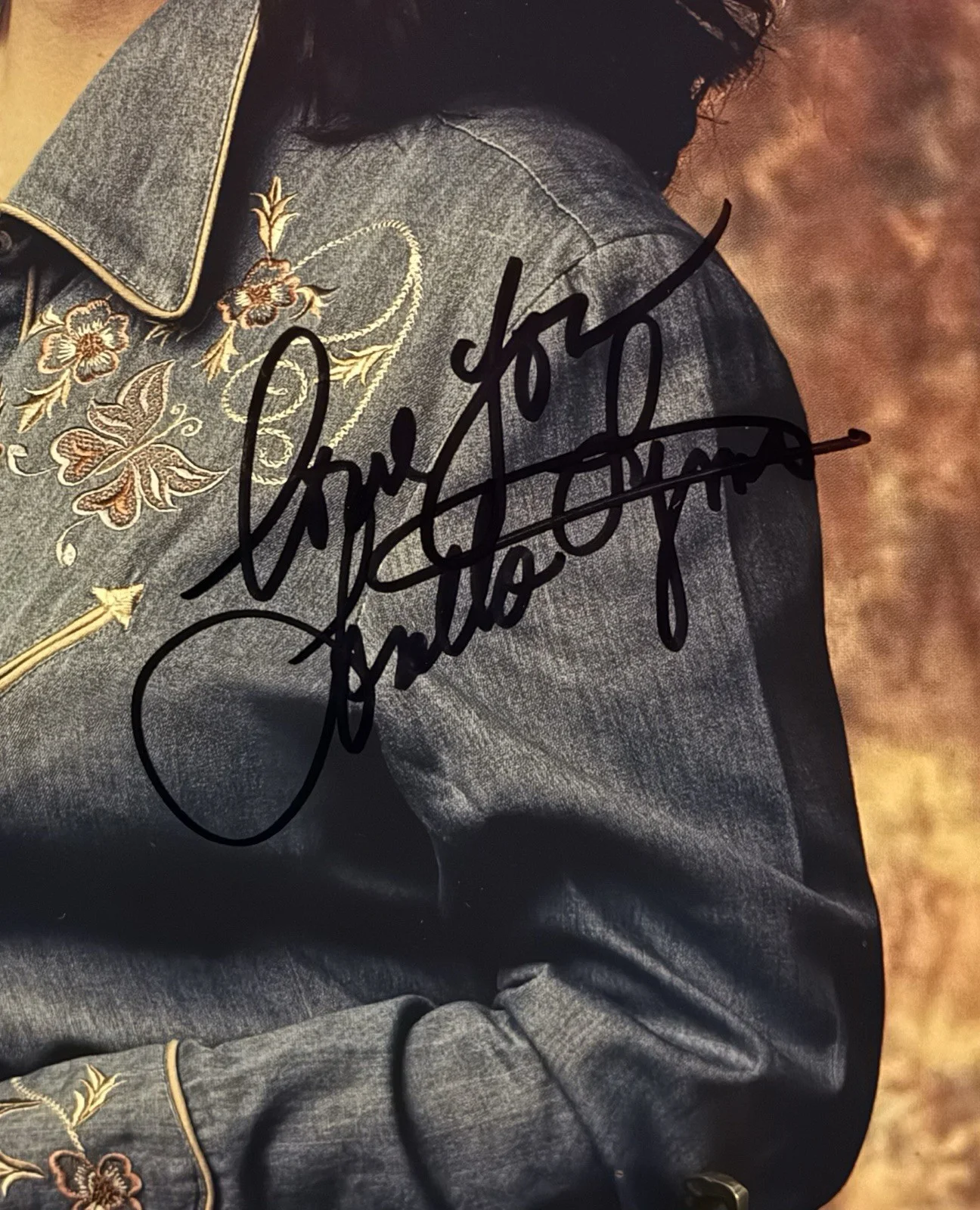 Loretta Lynn Autographed 8x10 Photo, image 3