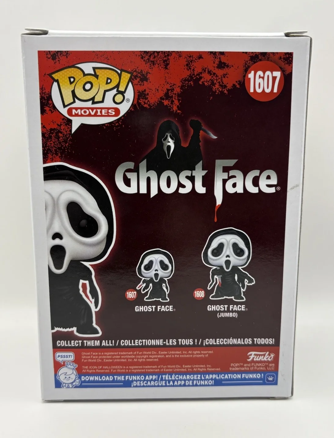Drew Barrymore — Drew Barrymore Signed Autograph Ghost Face Funko POP Figure Casey Scream BAS COA, image 4