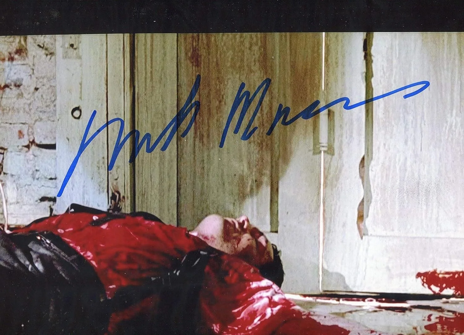 Michael Madsen — MICHAEL MADSEN signed Tarantino bloody "Reservoir Dogs" 13x19" photo PSA/DNA, изображение 2