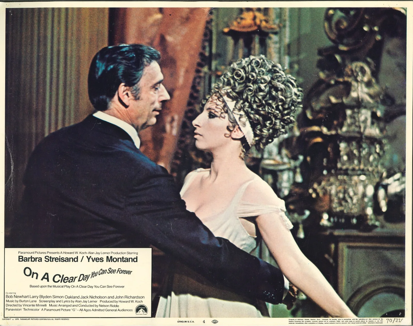 On a Clear Day You Can See Forever 7x ORIGINAL US Lobby Cards Barbra Streisand, изображение 3