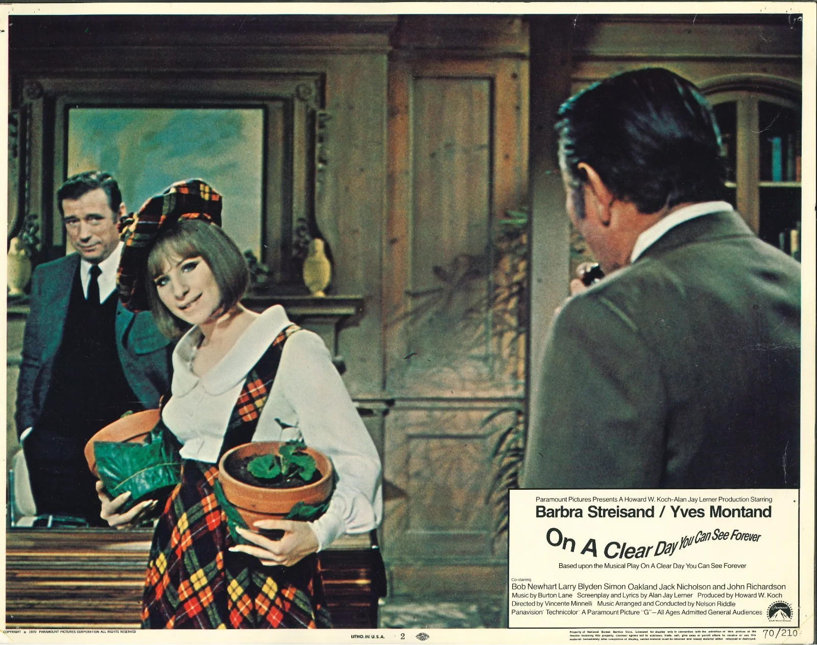 On a Clear Day You Can See Forever 7x ORIGINAL US Lobby Cards Barbra Streisand, изображение 5
