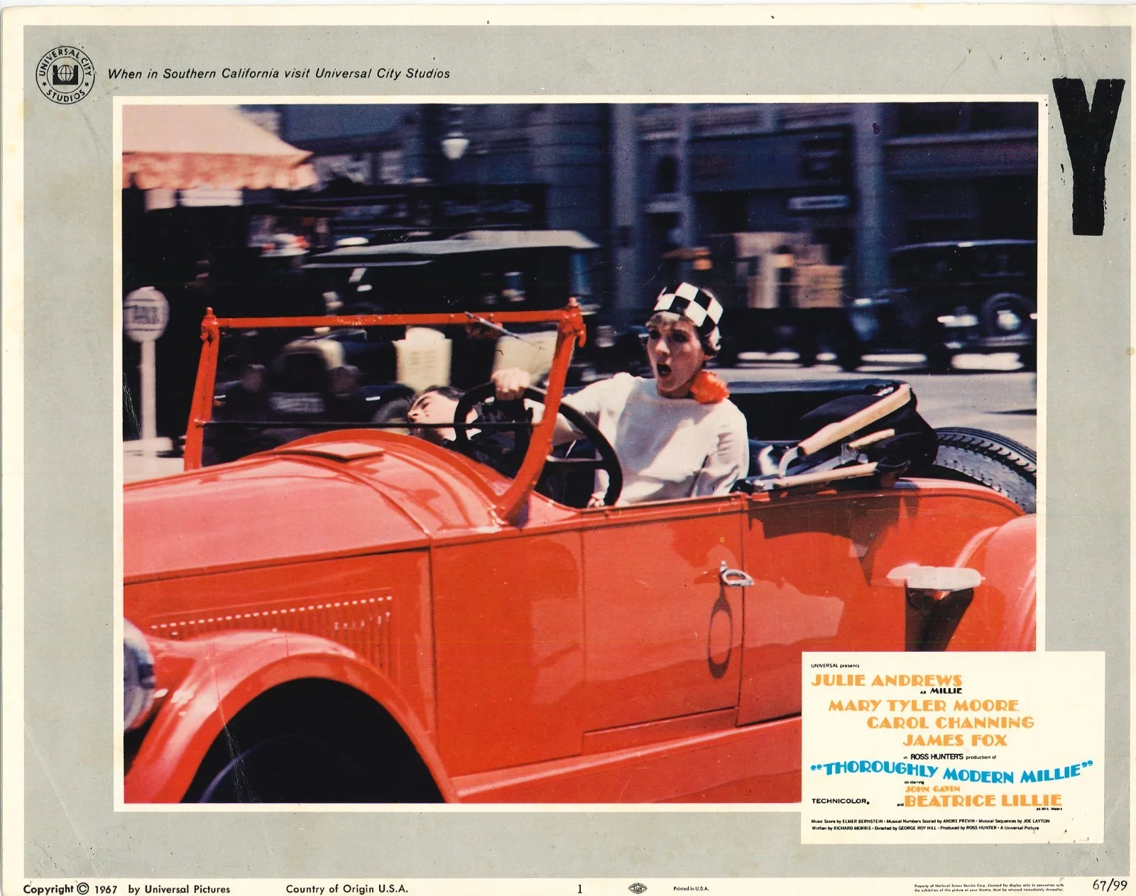 Thoroughly Modern Millie 8x ORIGINAL US Lobby Cards Julie Andrews 1967, изображение 2