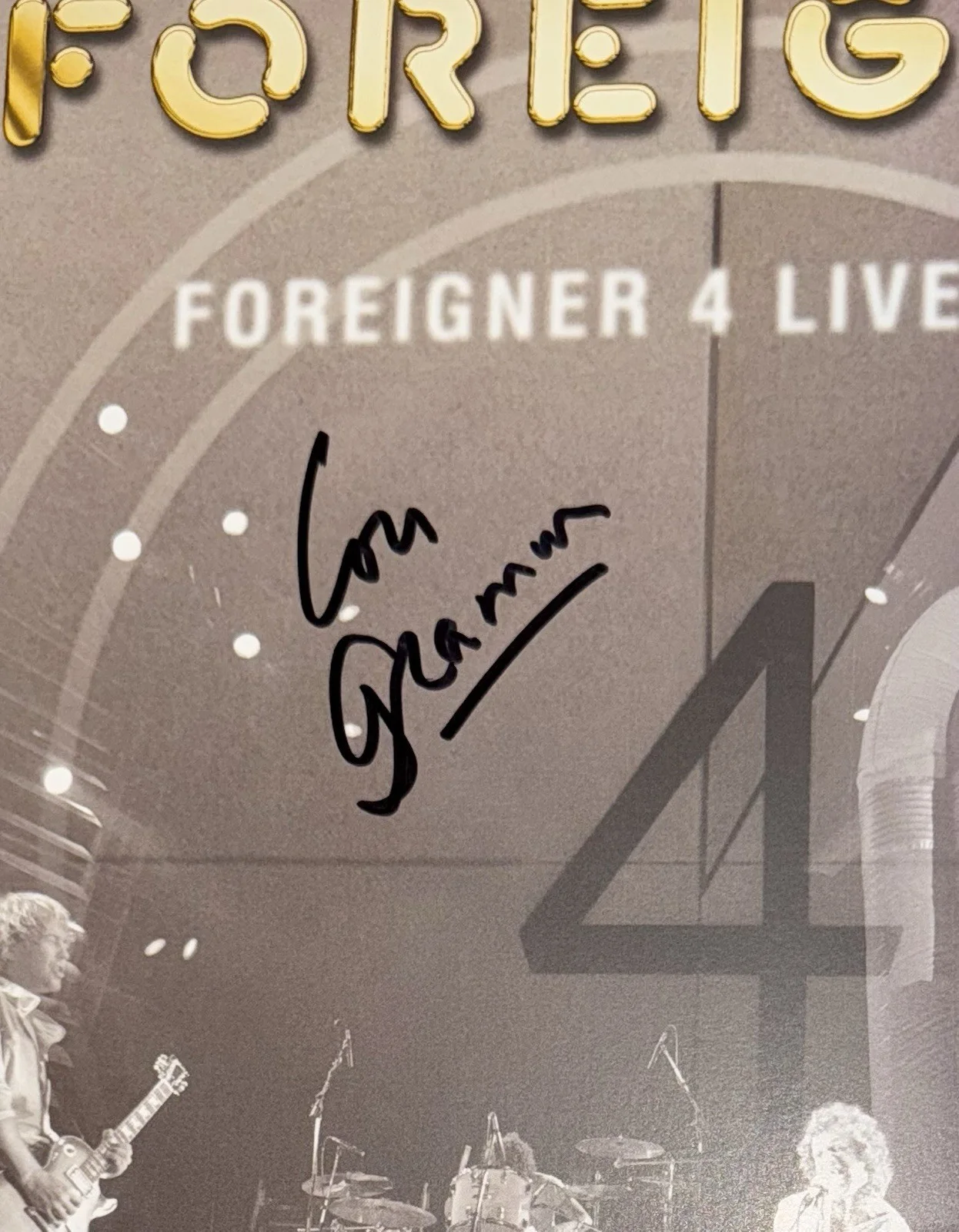 LOU GRAMM SIGNED AUTOGRAPHED FOREIGNER RSD EXCLUSIVE VINYL ALBUM LP W/ PROOF, изображение 5