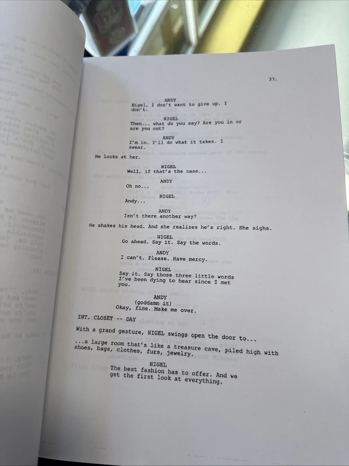 The Devil Wears Prada 2006 Original Screenplay Script Meryl Streep Ann Hathaway, image 5