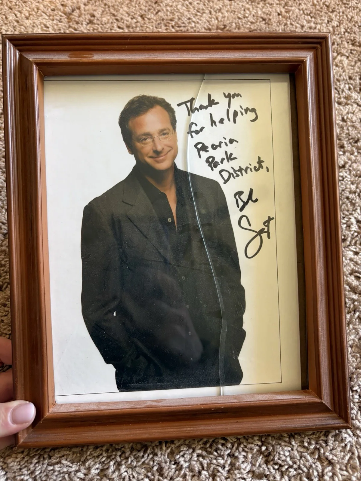 Bob saget autographed photo 8x10, image 2