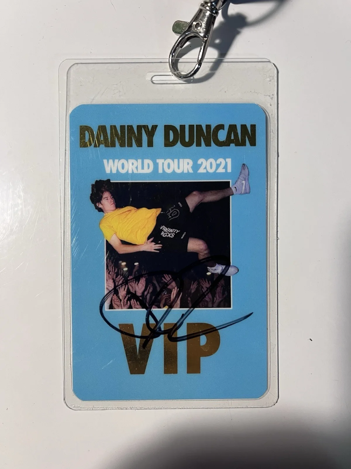 Danny Duncan Autographed VIP Lanyard, image 2