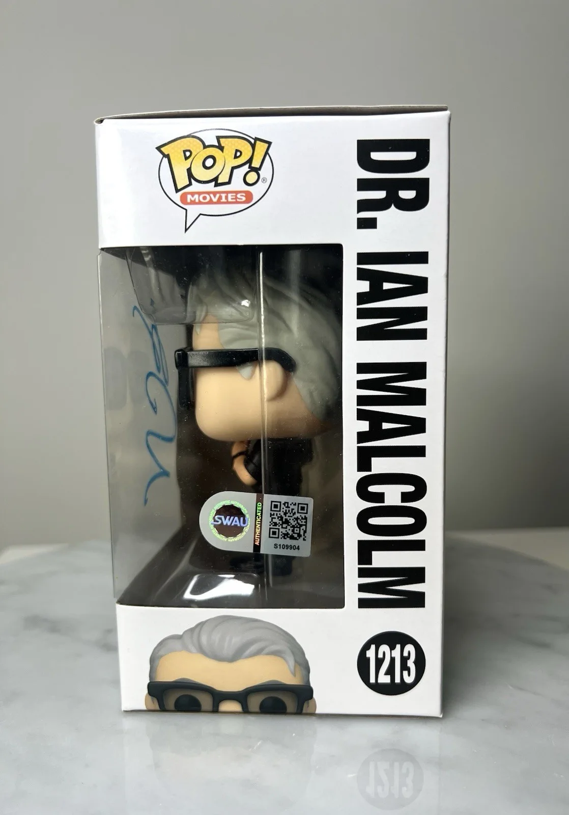 Jeff Goldblum — Jeff Goldblum Signed ‘Ian Malcolm’ Jurassic World Funko Pop SWAU COA, image 5