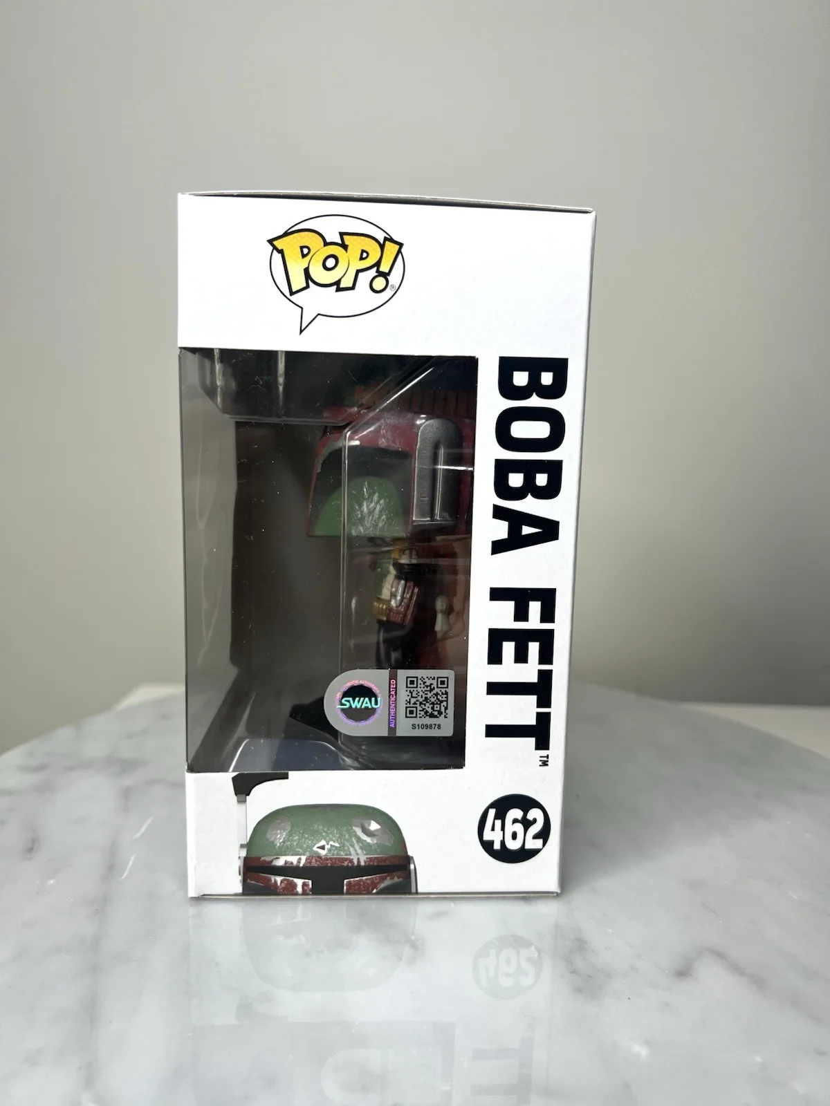 TEMUERA MORRISON — Temuera Morrison Signed Funko Pop ‘Boba Fett’ Star Wars SWAU COA, изображение 3
