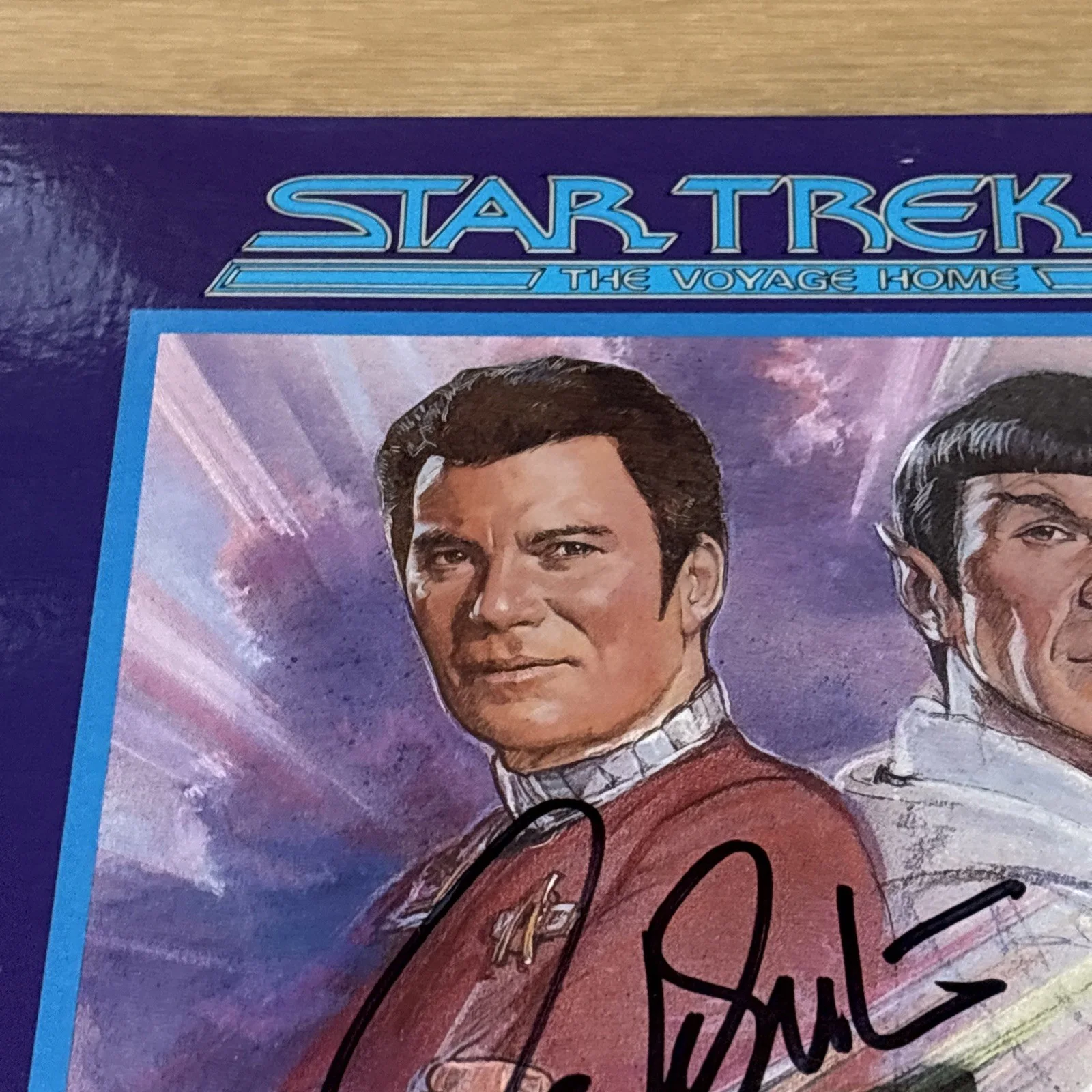 William Shatner — Star Trek IV The Voyage Home William Shatner Autographed/Signed Laser Disc, image 4