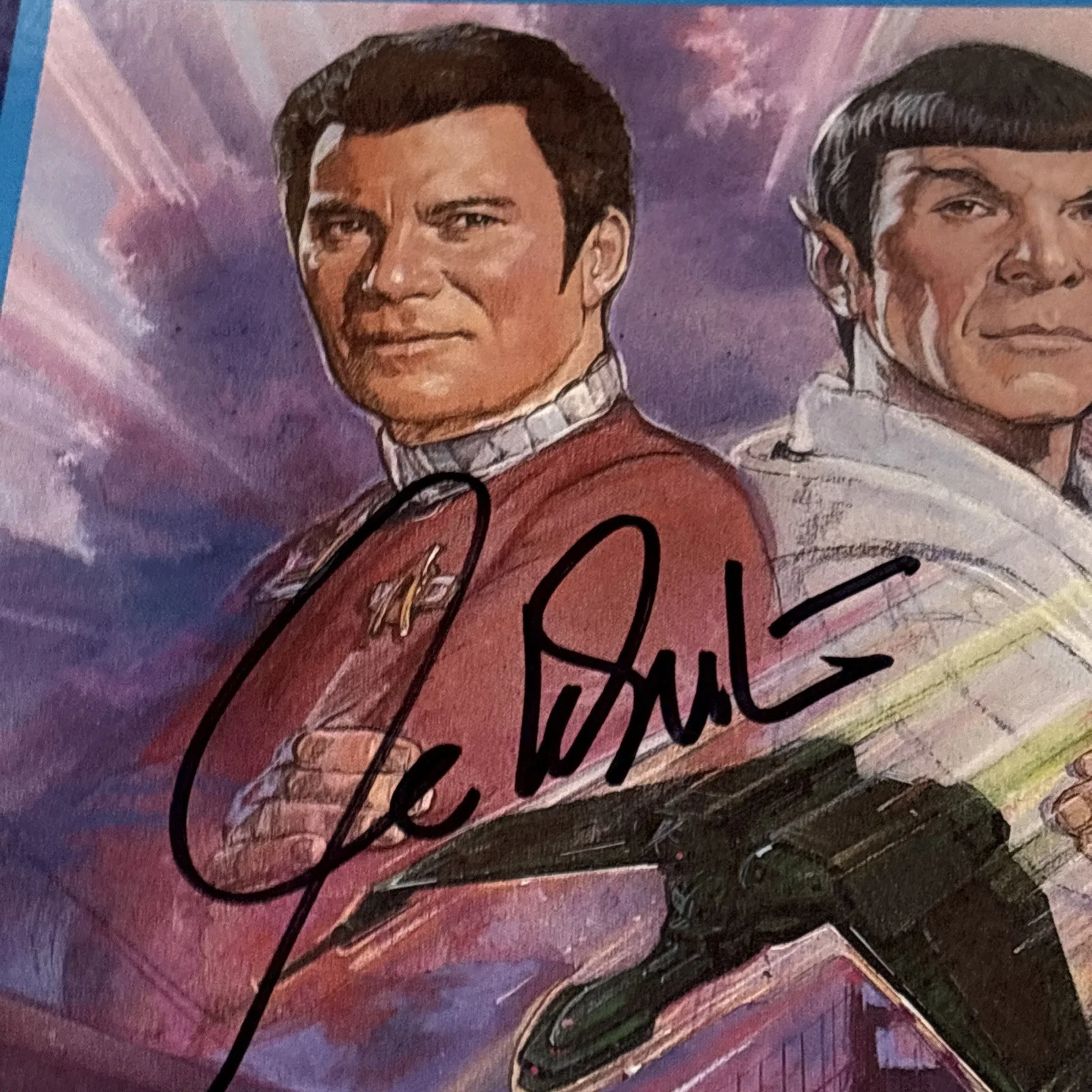 William Shatner — Star Trek IV The Voyage Home William Shatner Autographed/Signed Laser Disc, image 5