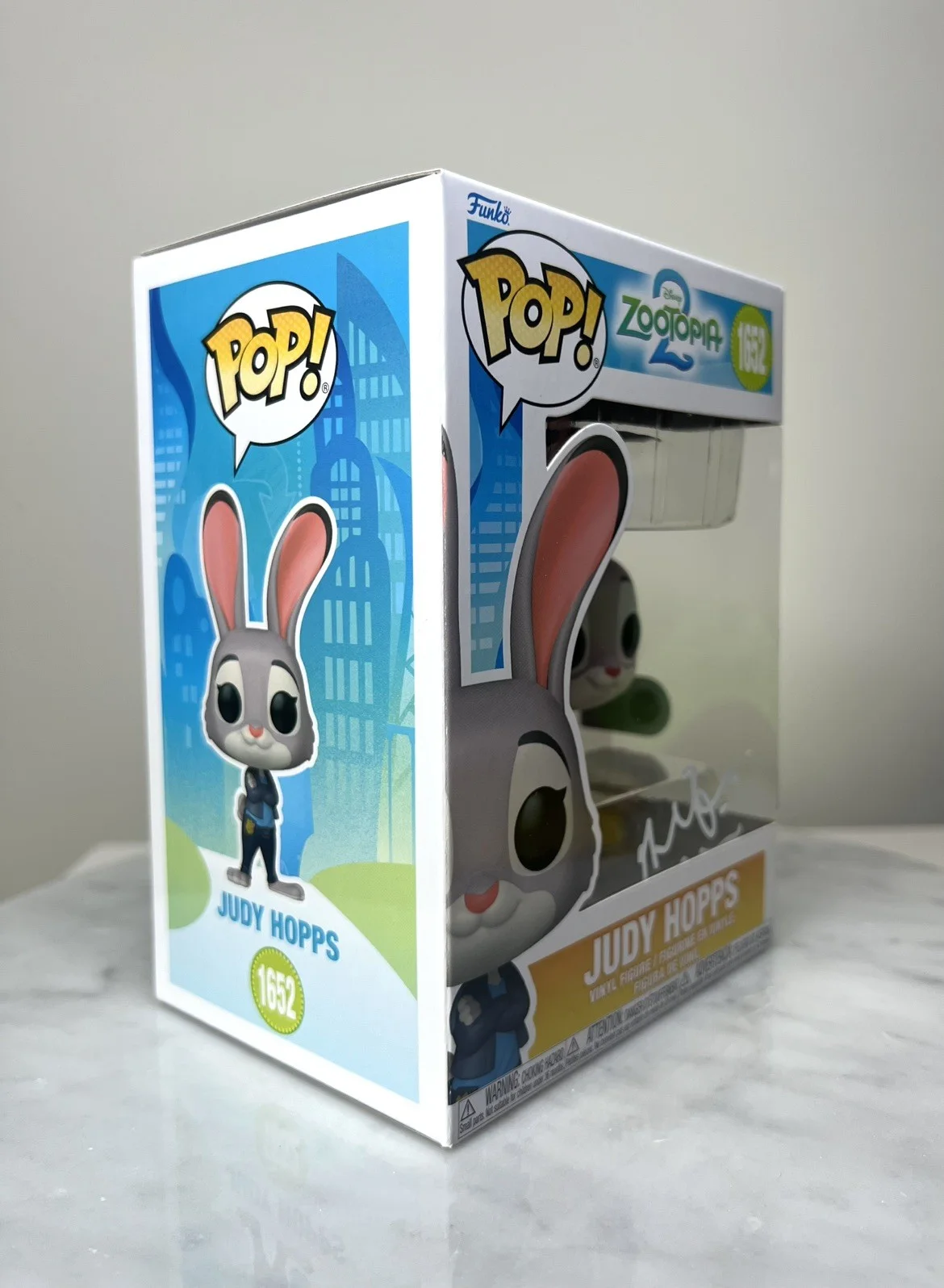 Ginnifer Goodwin — Gennifer Goodwin ‘Judy Hopps’ Signed Zootopia Funko Pop SWAU COA, image 3