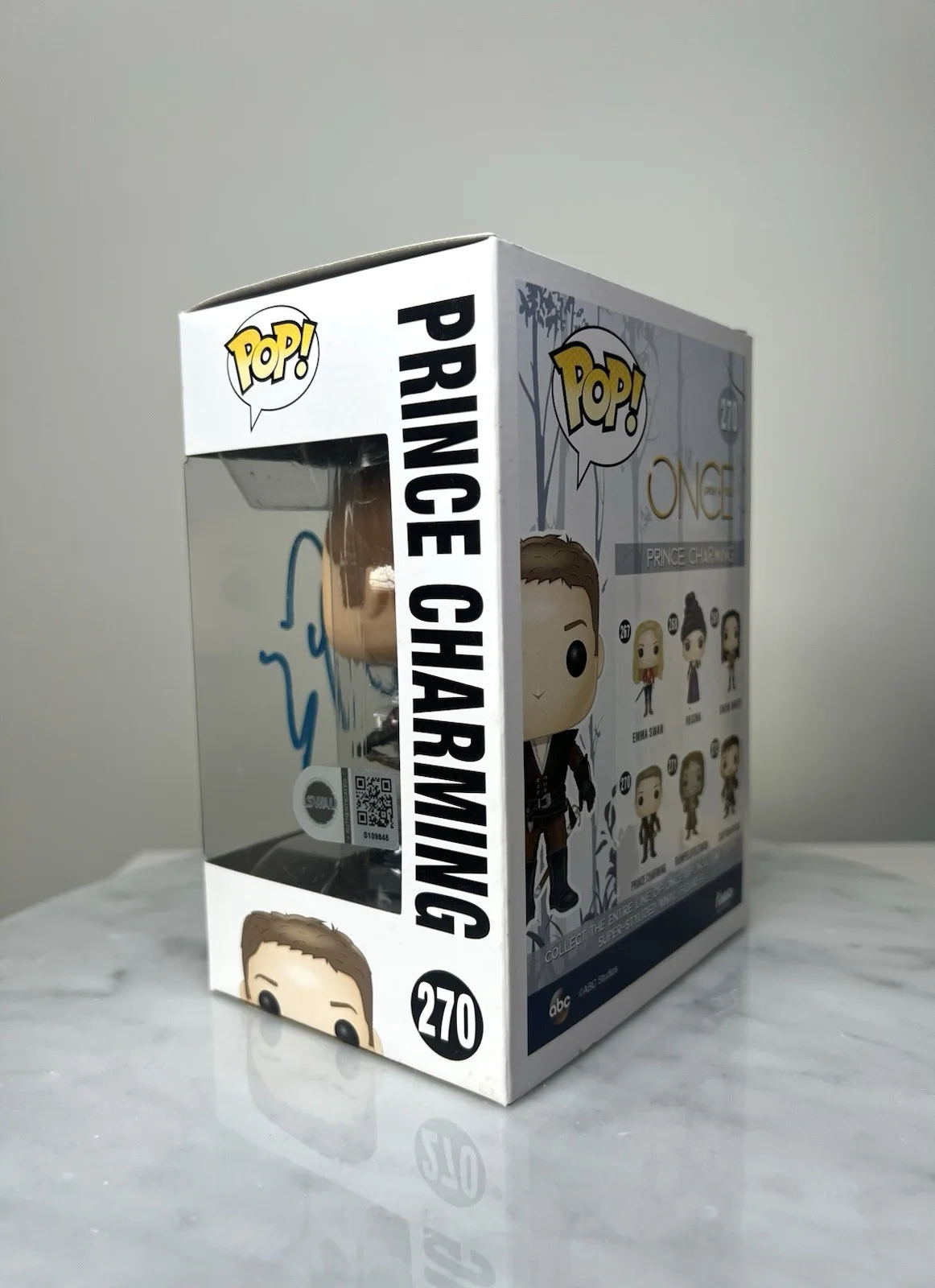 Josh Dallas — Josh Dallas Signed Funko Pop ‘Prince Charming’ Once Upon A Time SWAU COA, image 4