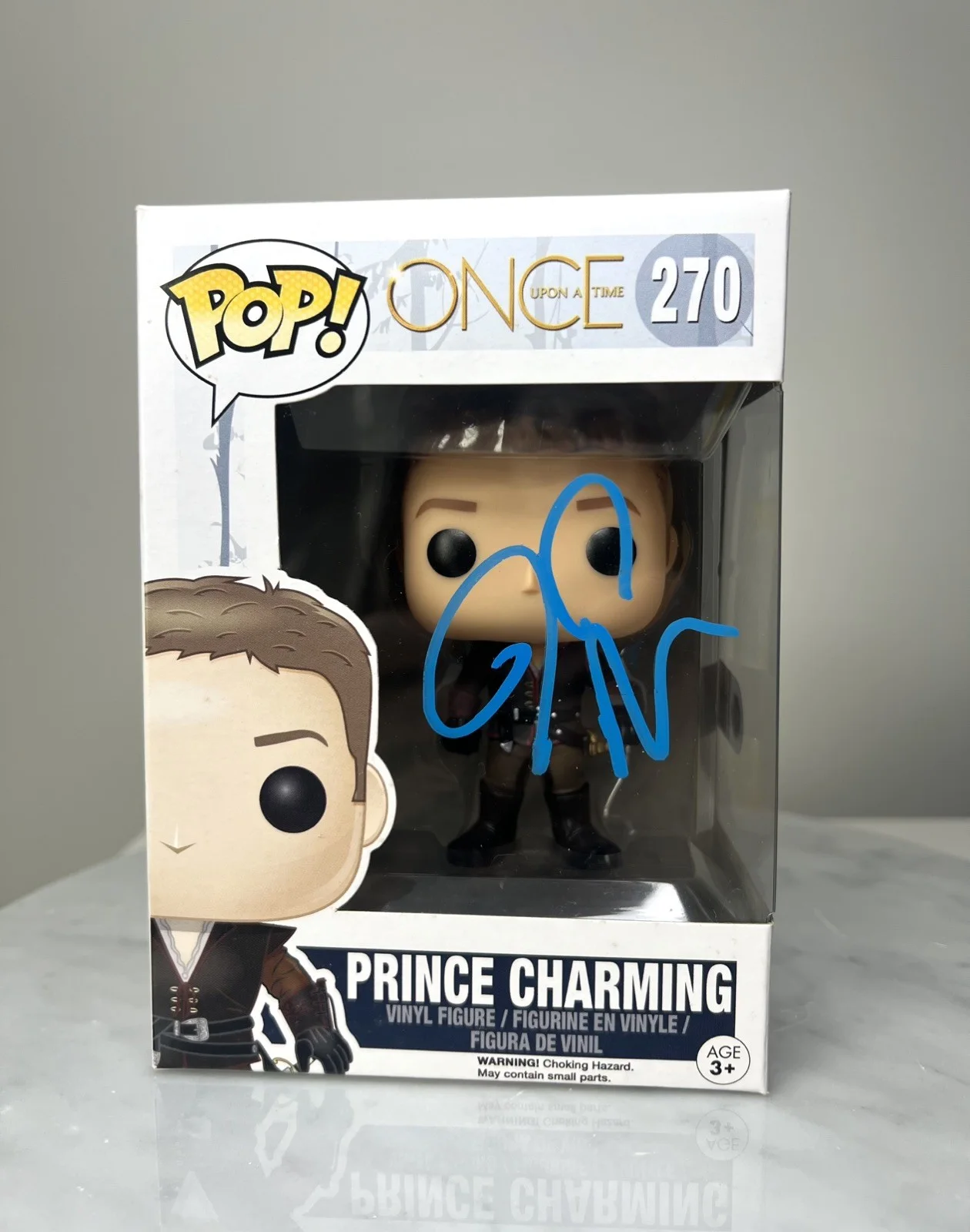 Josh Dallas — Josh Dallas ‘Prince Charming’ Once Upon A Time Signed Funko Pop SWAU COA