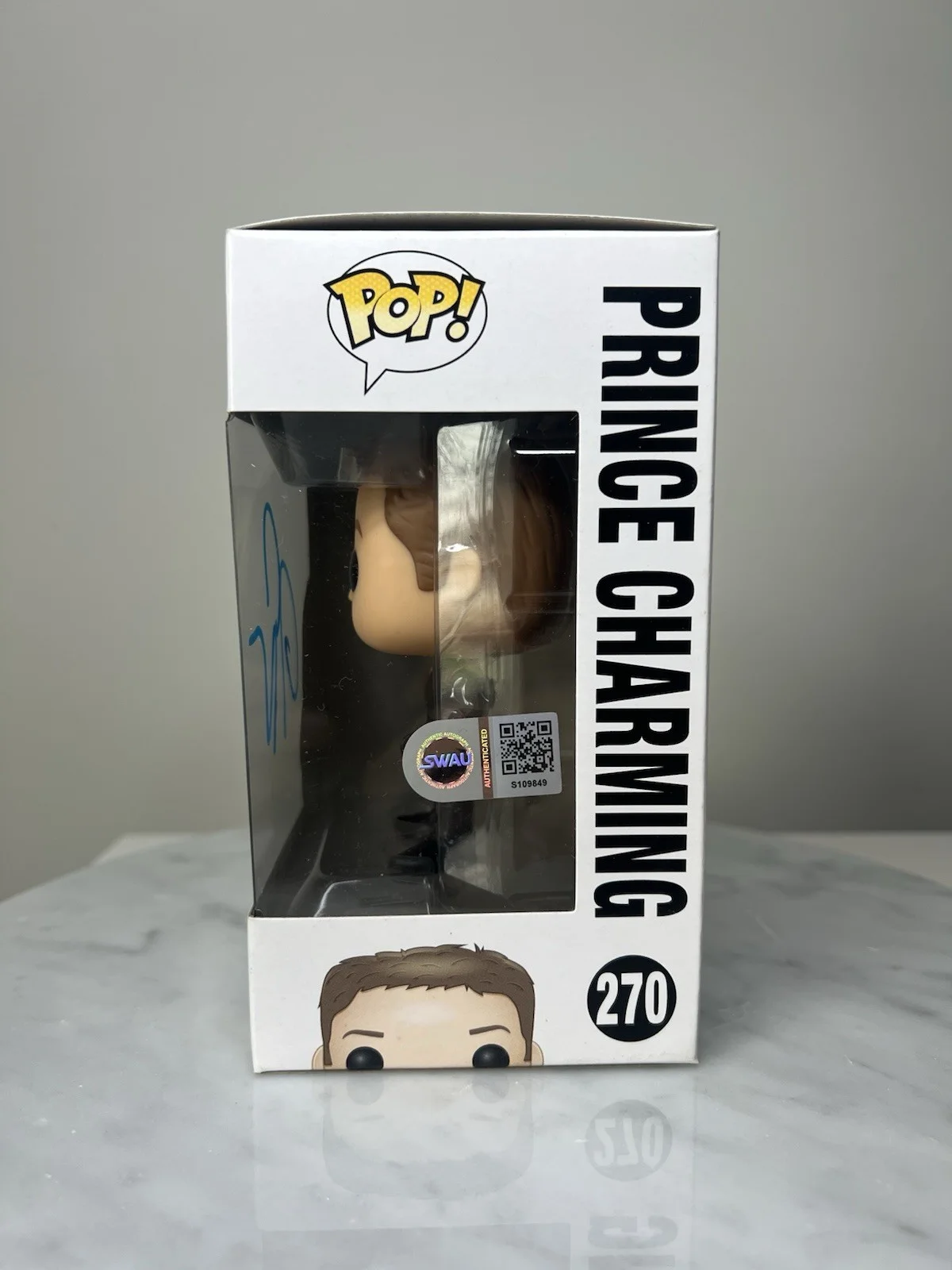 Josh Dallas — Josh Dallas ‘Prince Charming’ Once Upon A Time Signed Funko Pop SWAU COA, image 3