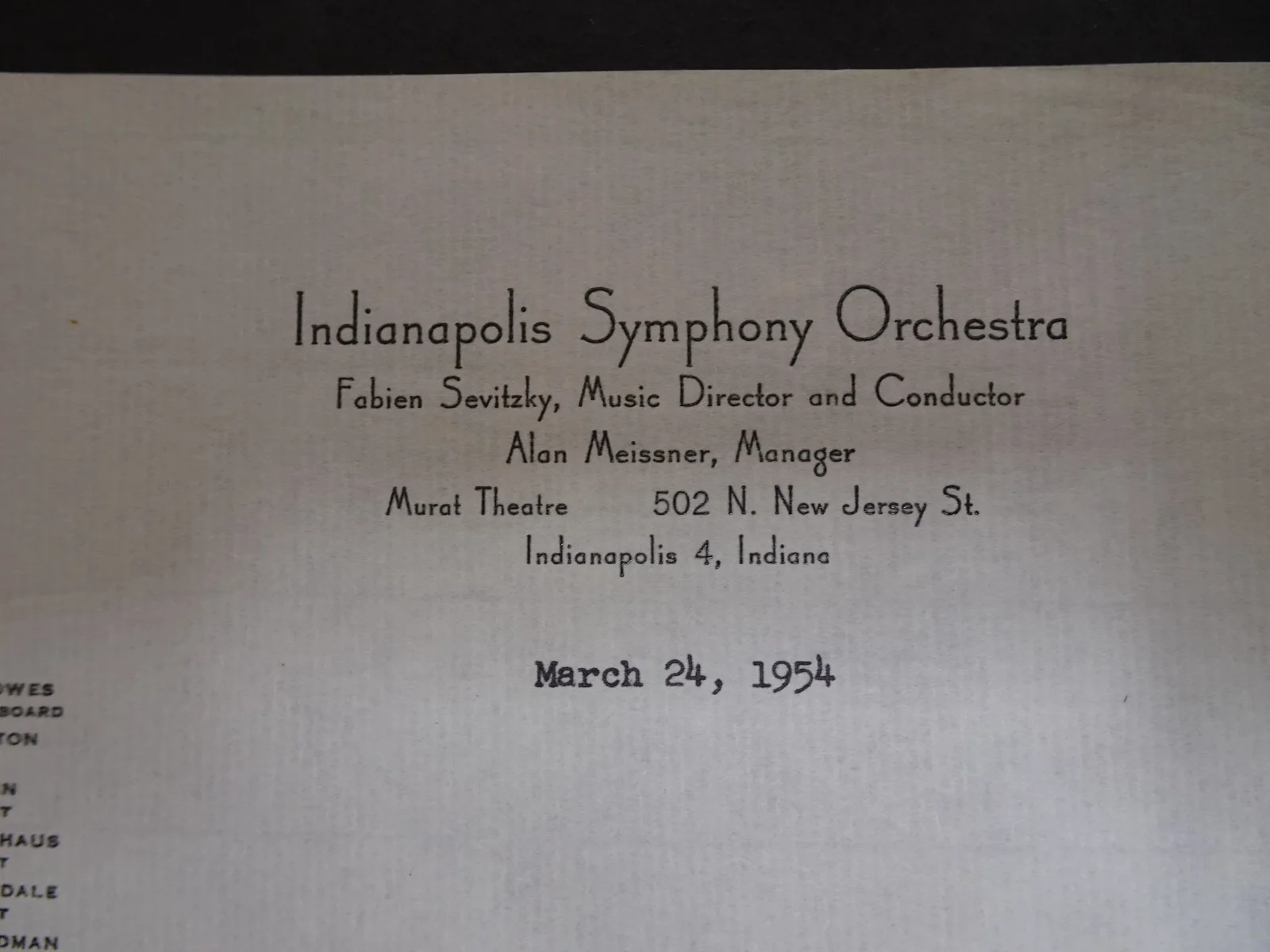 Fabien Sevitzky — Fabien Sevitzky American Conductor Autograph Letter to Symphony Manager Detroit, изображение 2