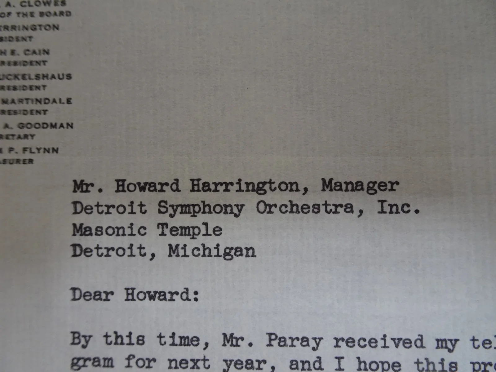 Fabien Sevitzky — Fabien Sevitzky American Conductor Autograph Letter to Symphony Manager Detroit, изображение 4