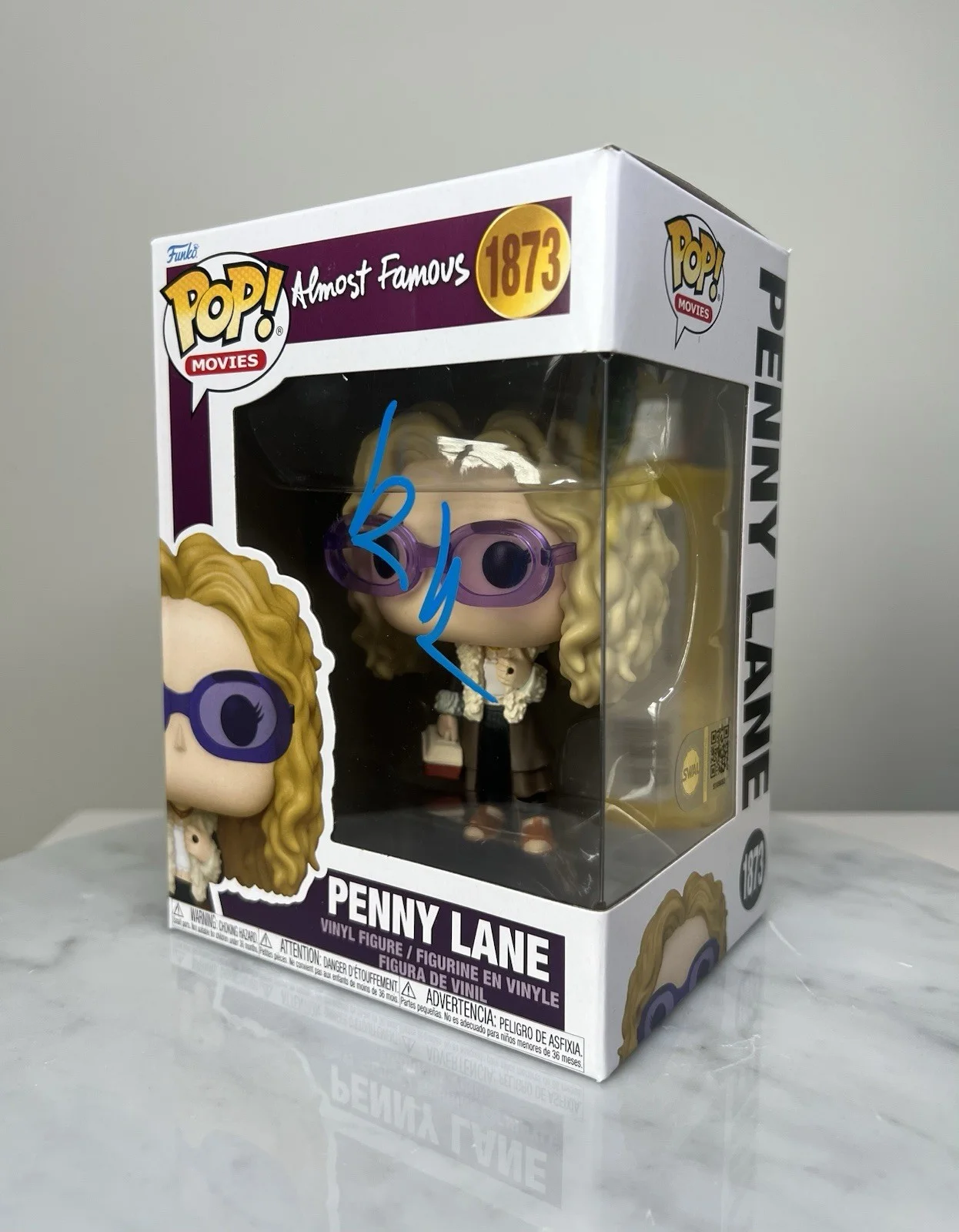 Kate Hudson — Kate Hudson Signed ‘Penny Lane’ Almost Famous Funko Pop SWAU COA, image 2