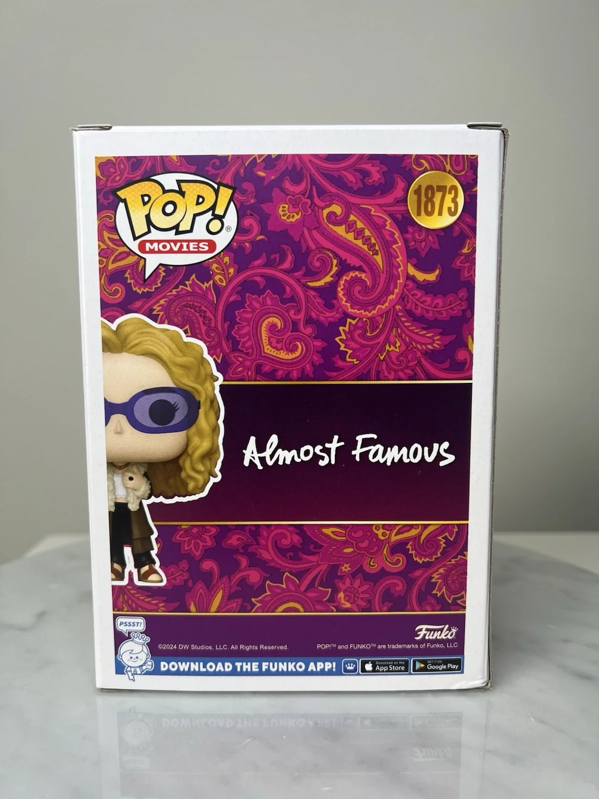 Kate Hudson — Kate Hudson Signed ‘Penny Lane’ Almost Famous Funko Pop SWAU COA, image 5