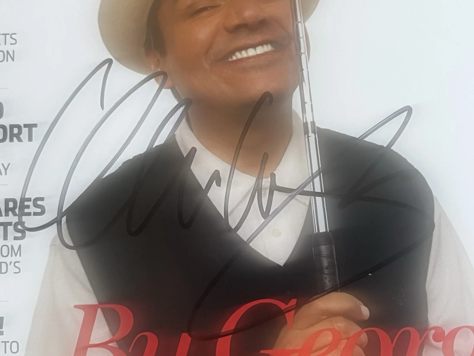 George Lopez — *GEORGE LOPEZ*SIGNED*AUTOGRAPHED*GOLF*MAGAZINE*SOUTHLAND GOLF*COA*, image 2