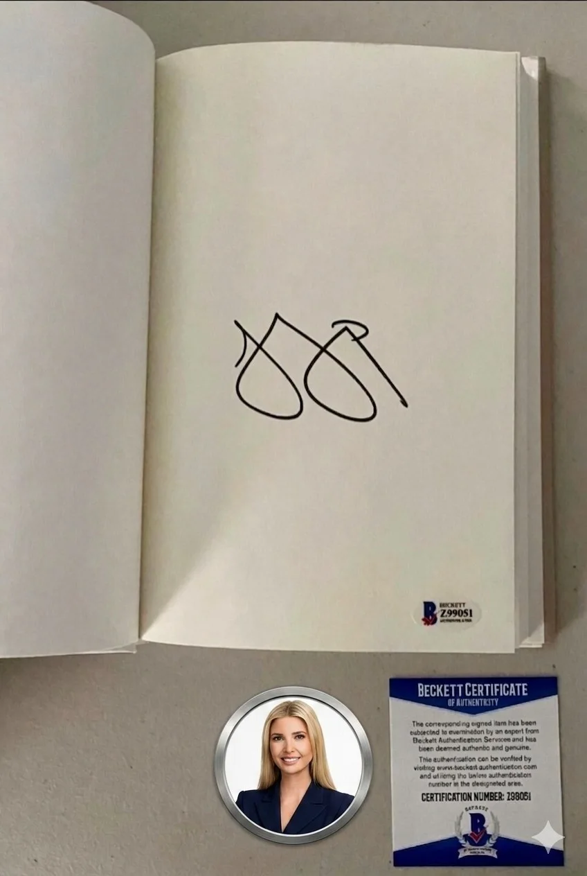 Ivanka Trump — Ivanka Trump Women Who Work Signed Book Beckett Authenticated, image 5