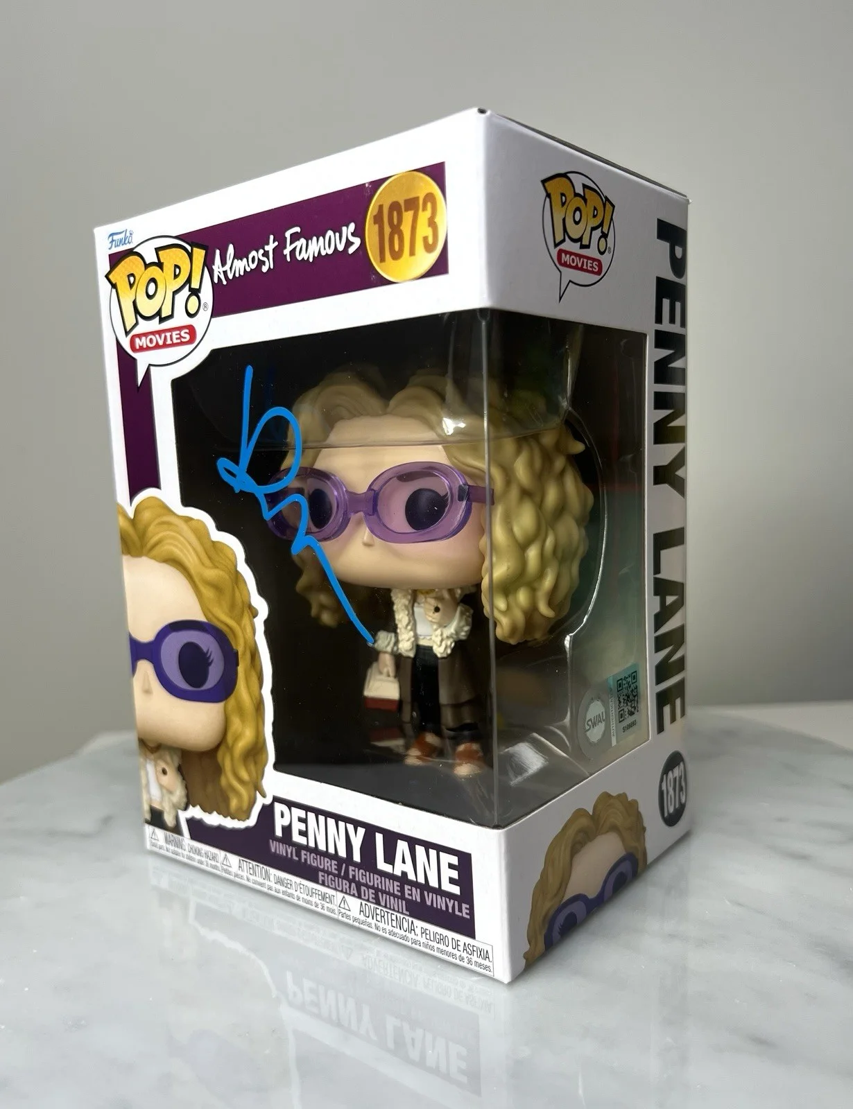 Kate Hudson — Kate Hudson Signed ‘Penny Lane’ Almost Famous Funko Pop SWAU COA, image 2