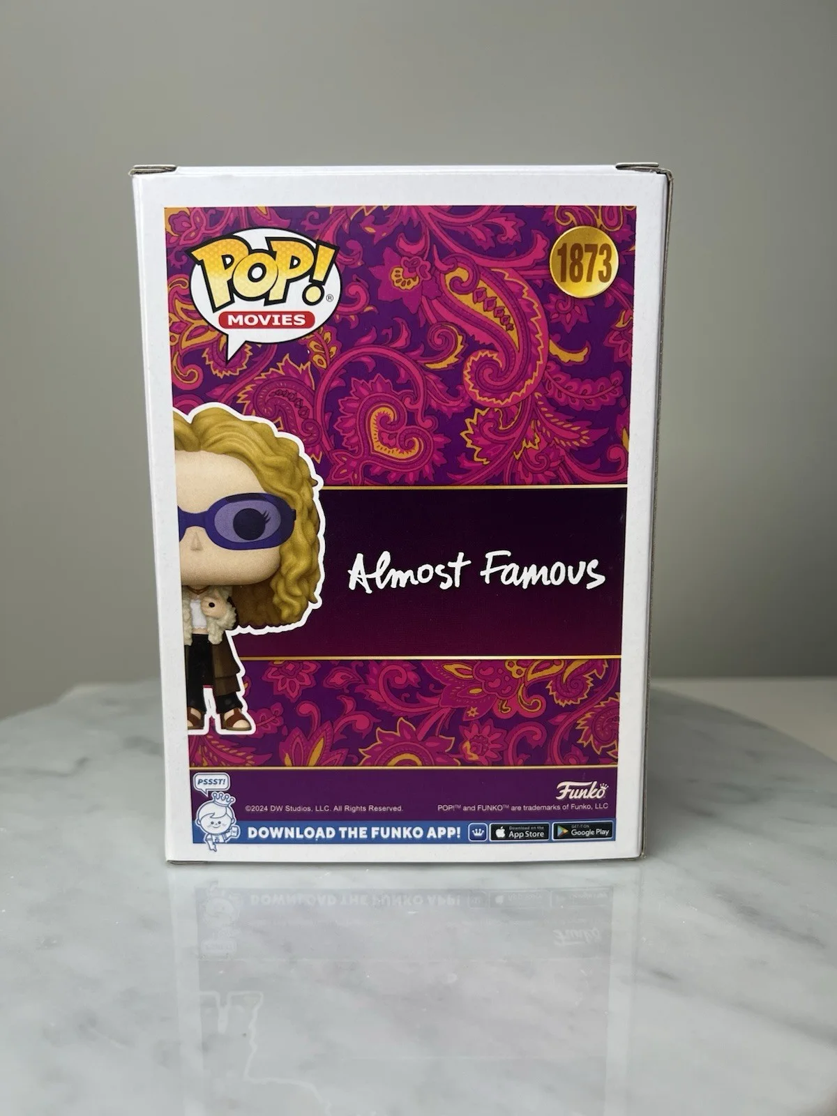 Kate Hudson — Kate Hudson Signed ‘Penny Lane’ Almost Famous Funko Pop SWAU COA, image 5