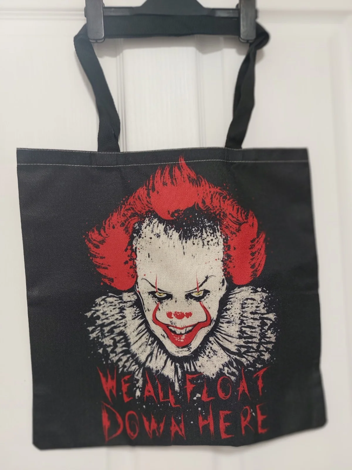 Stephen King IT. Pennywise Clown Tote Bag. Vgc, image 4