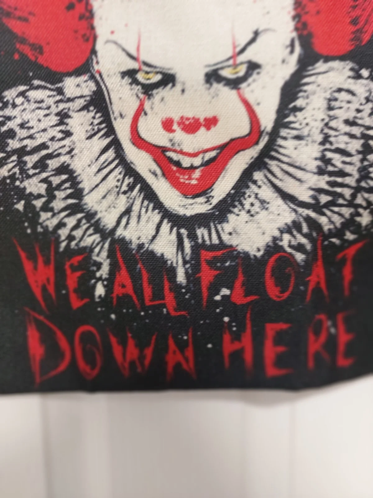 Stephen King IT. Pennywise Clown Tote Bag. Vgc, image 5
