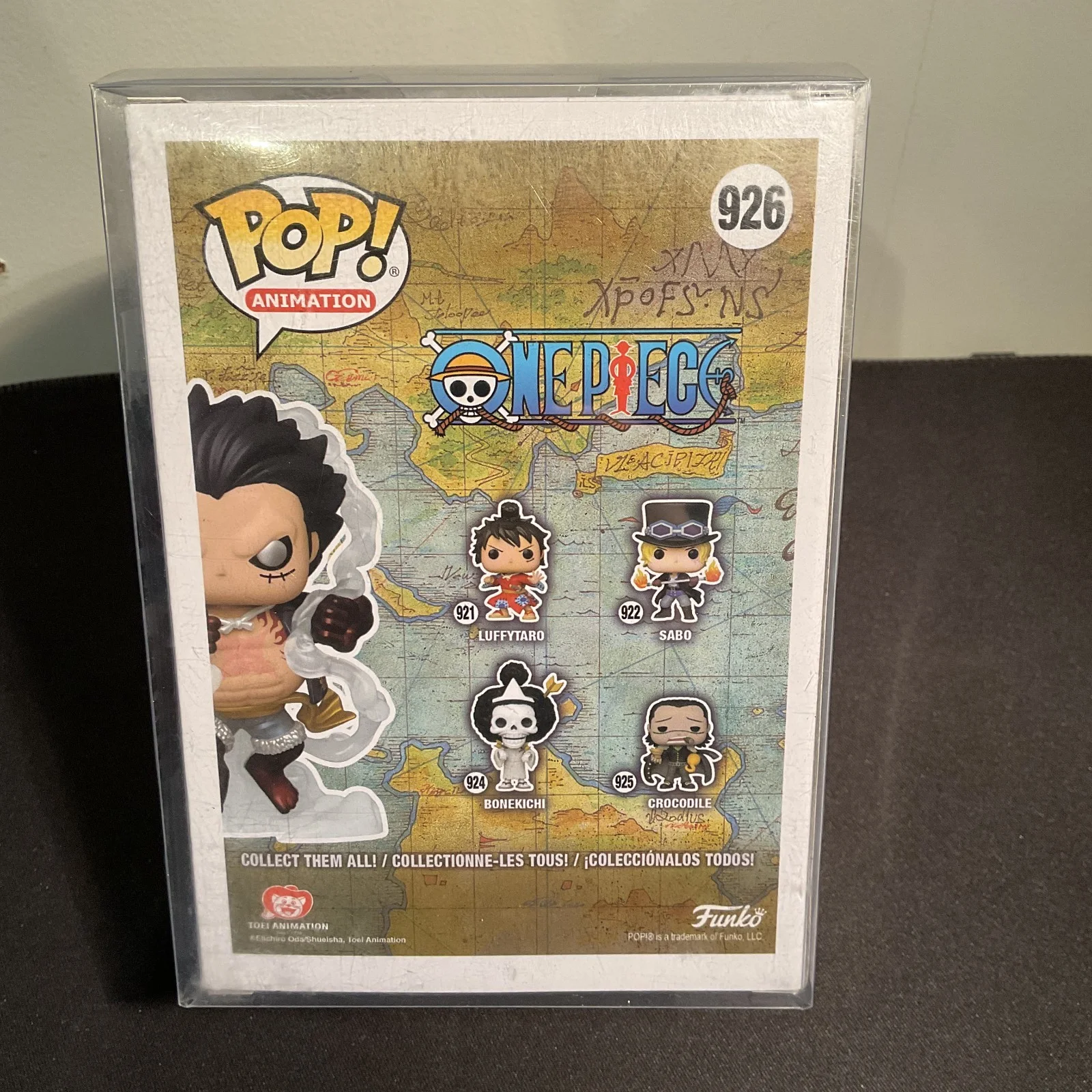 Colleen Clinkenbeard — FunkoPop! One Piece Luffy Gear Four #926 Chalice Collectibles Exclusive AUTO COA, image 3