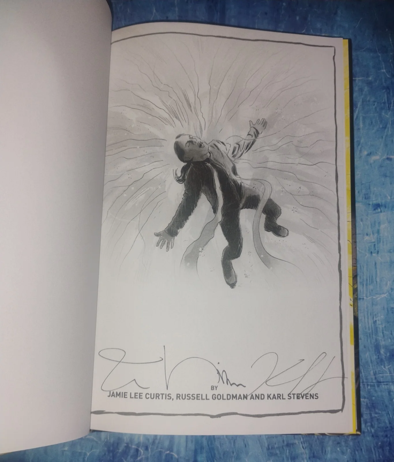 Jamie Lee Curtis +2 Hand Signed Autograph Book COA Mother Nature NO US TARIFFS, image 3