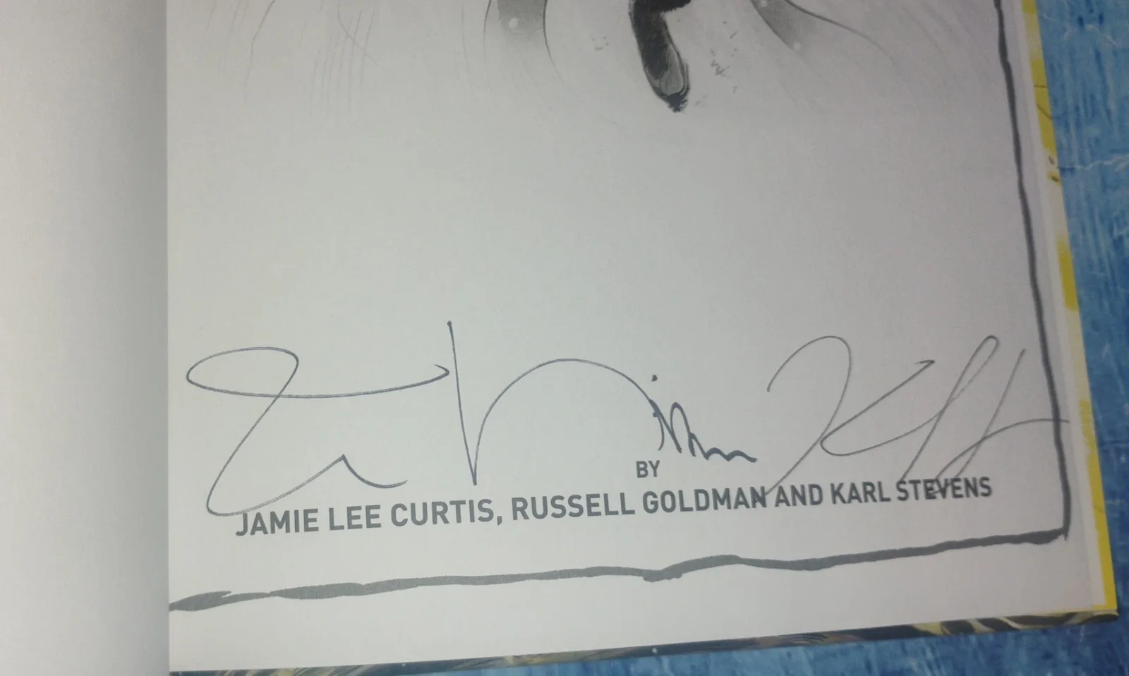 Jamie Lee Curtis +2 Hand Signed Autograph Book COA Mother Nature NO US TARIFFS, image 4